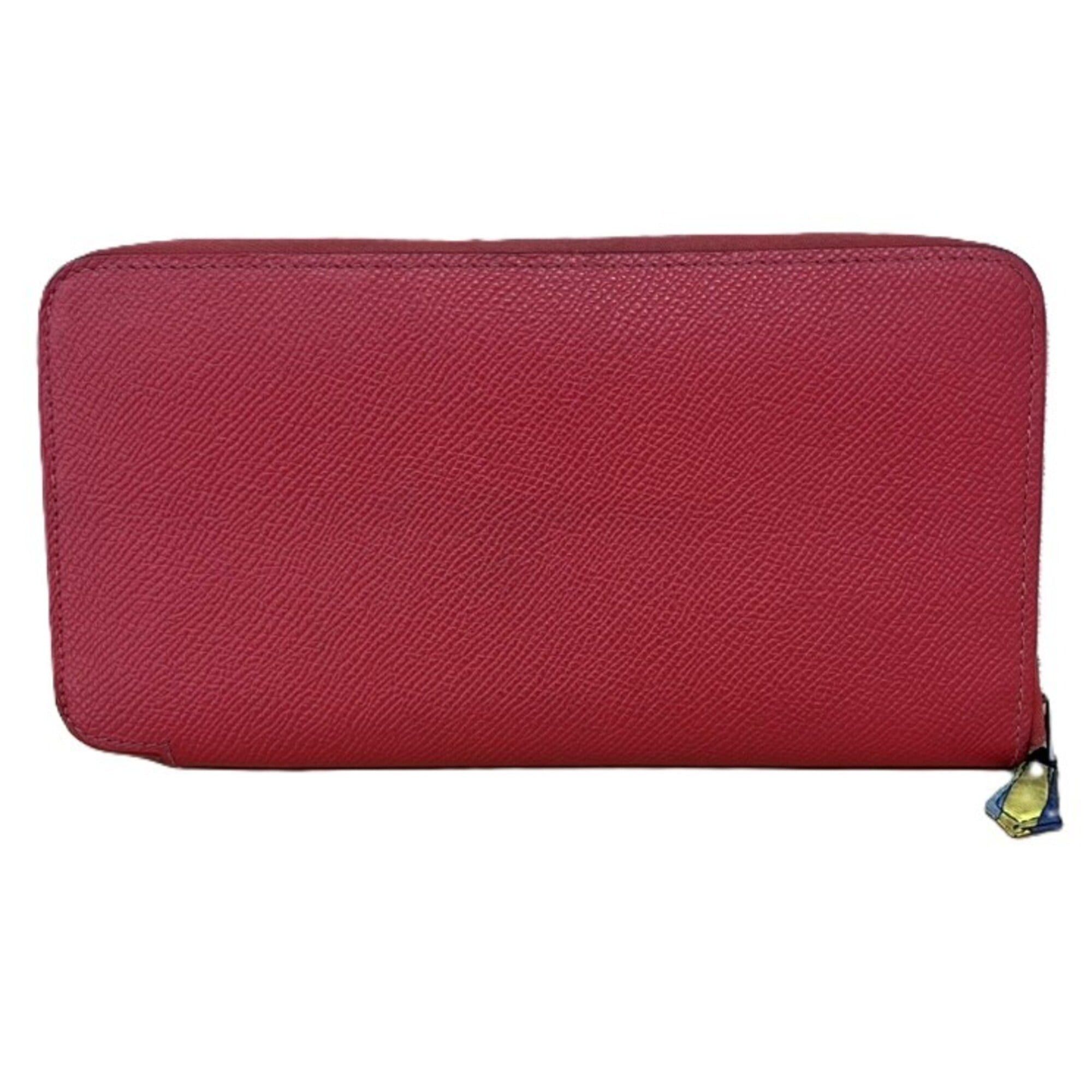 Hermes Hermes Azap Silk In Red Long Wallet Size ONE SIZE - 2 Thumbnail