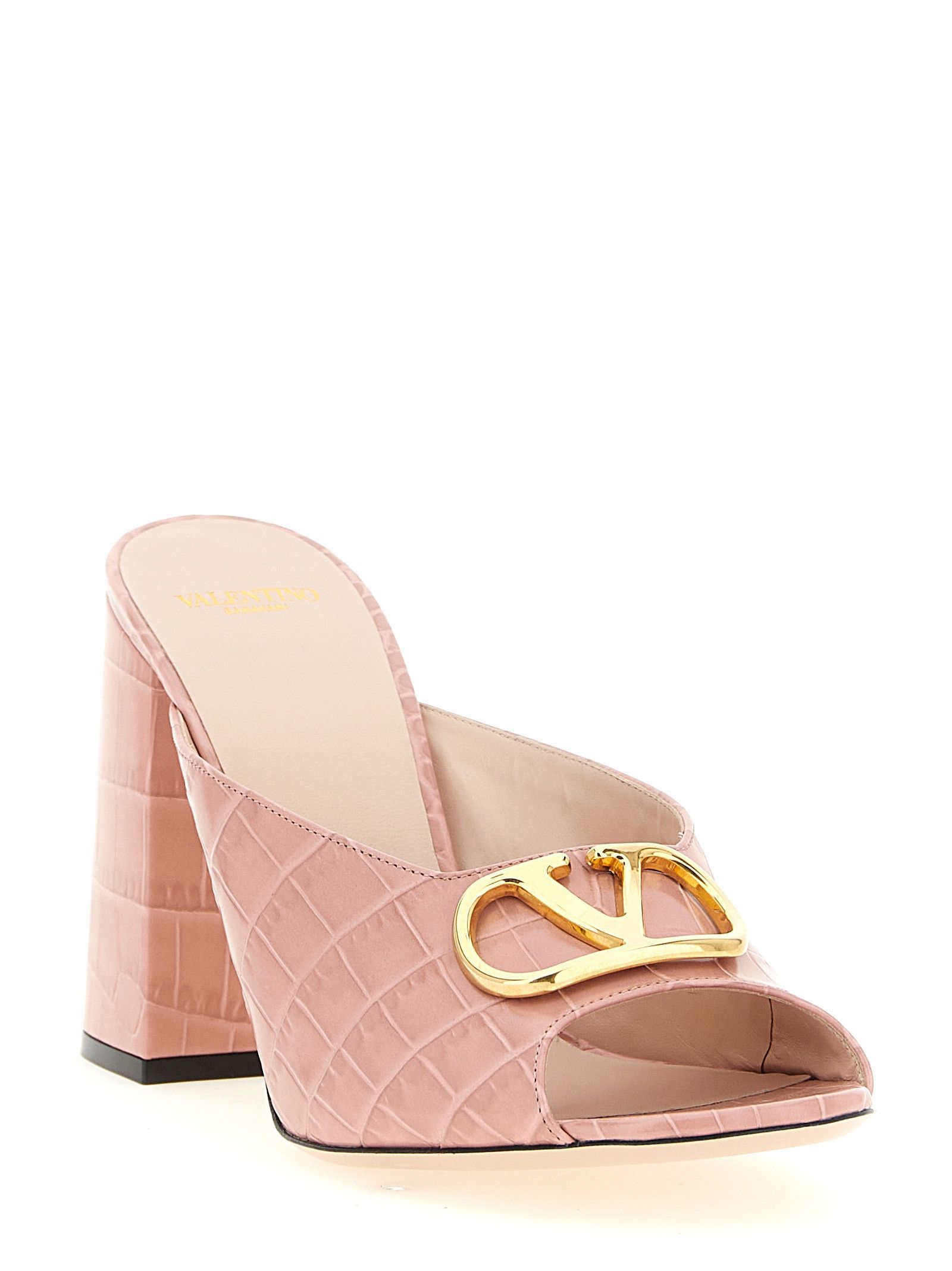 Valentino Valentino Garavani 'Vlogo Signature' Slides Size US 5 / IT 35 - 2 Thumbnail