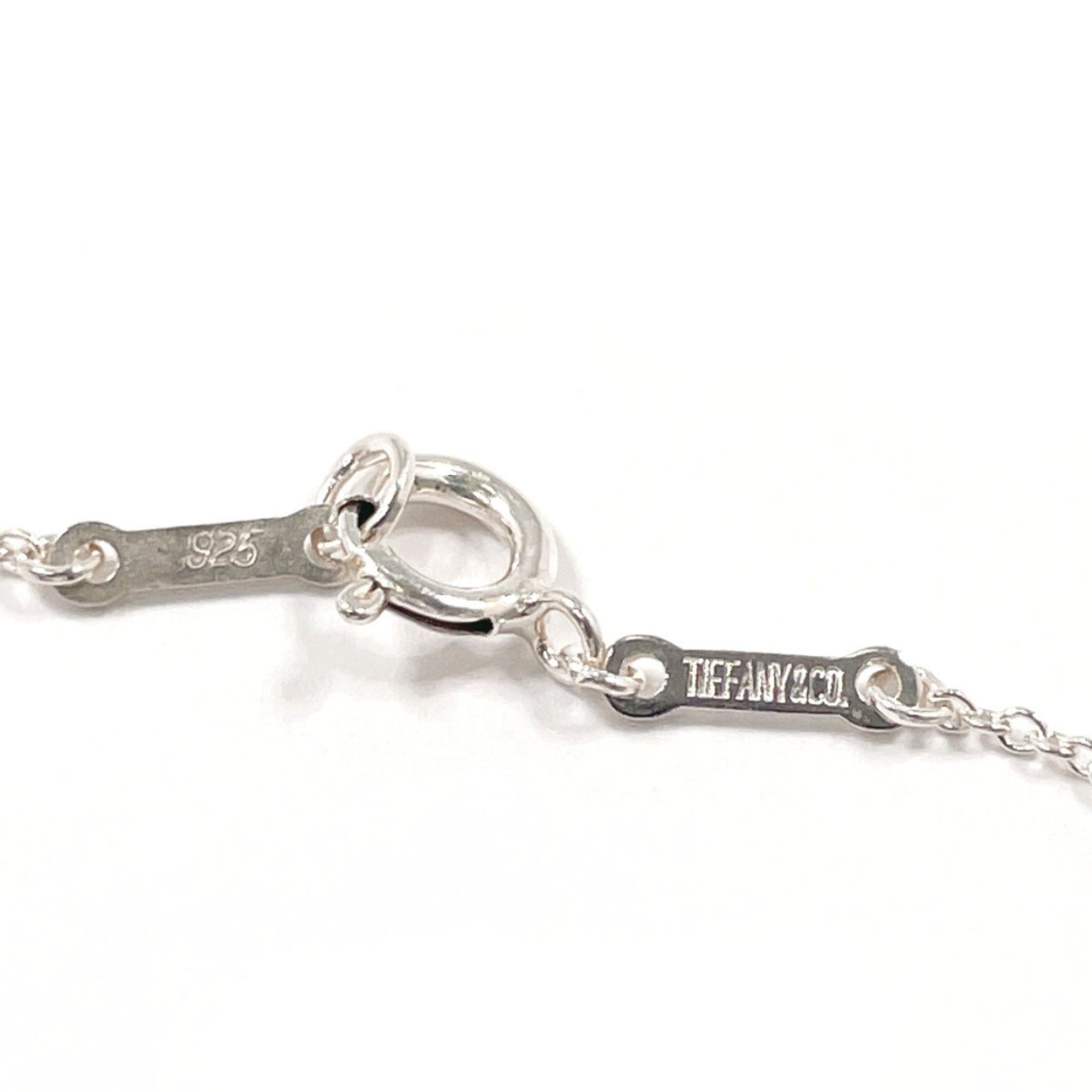 Tiffany & Co. TIFFANY&Co. Tiffany Curved Heart Elsa Peretti Necklace, Sterling Silver 925, Women's Size ONE SIZE - 5 Thumbnail