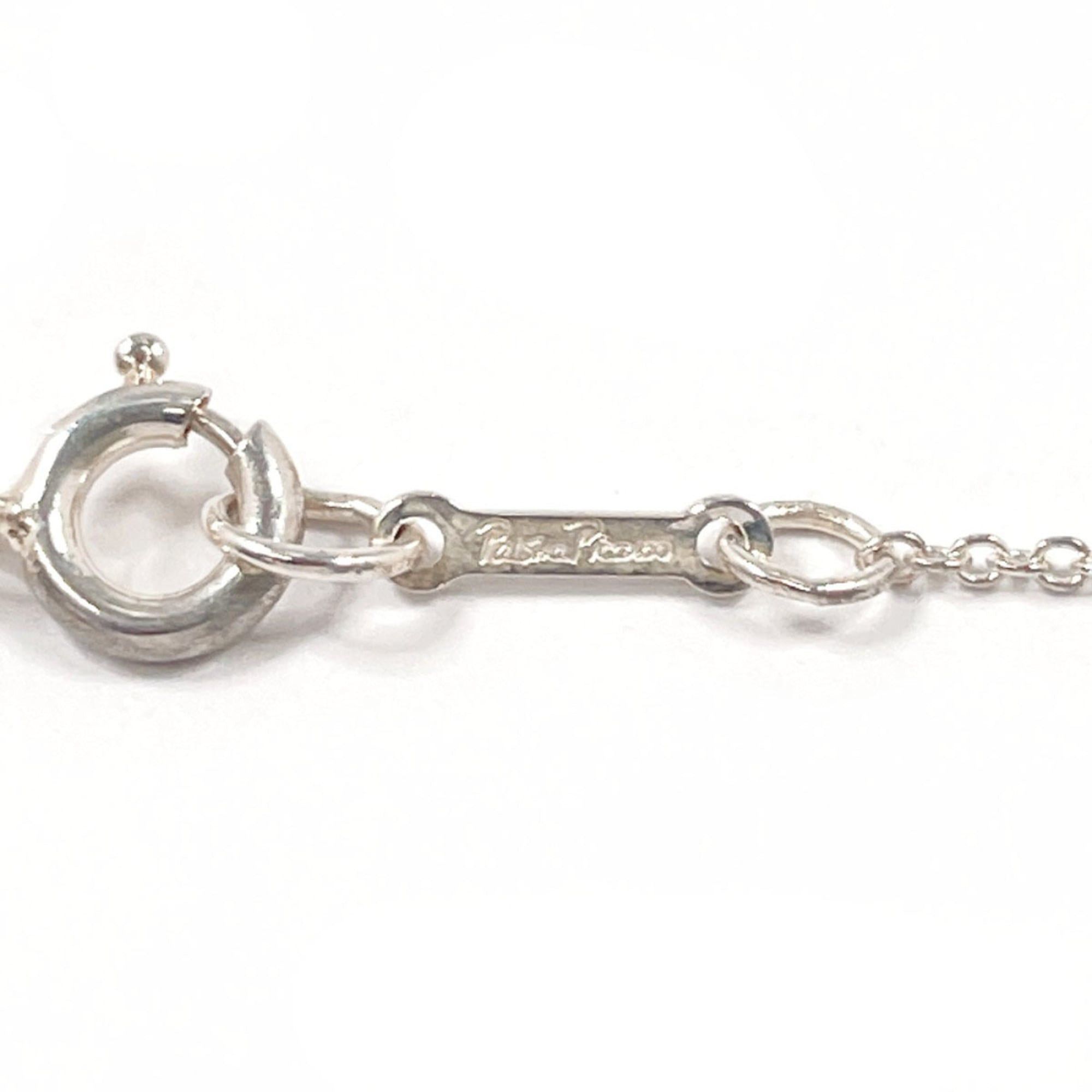 Tiffany & Co. TIFFANY&Co. Tiffany Graffiti x Kiss Paloma Picasso Necklace, Sterling Silver 925, Silver, Women's Size ONE SIZE - 6 Thumbnail
