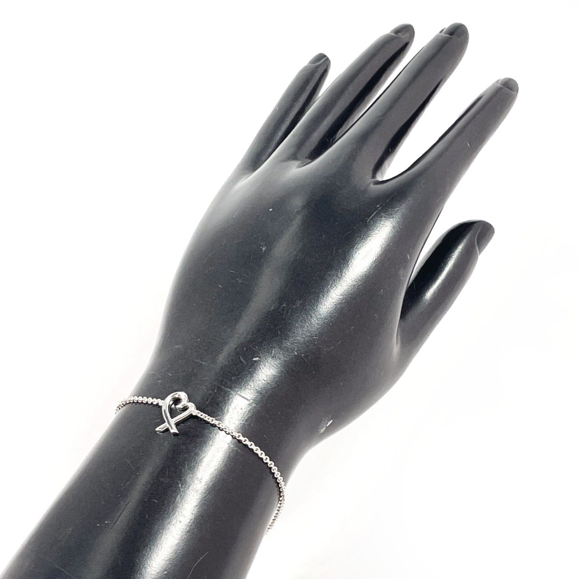 Tiffany & Co. TIFFANY&Co. Tiffany Loving Heart Paloma Picasso Bracelet, Sterling Silver 925, Silver, Women's Size ONE SIZE - 6 Thumbnail