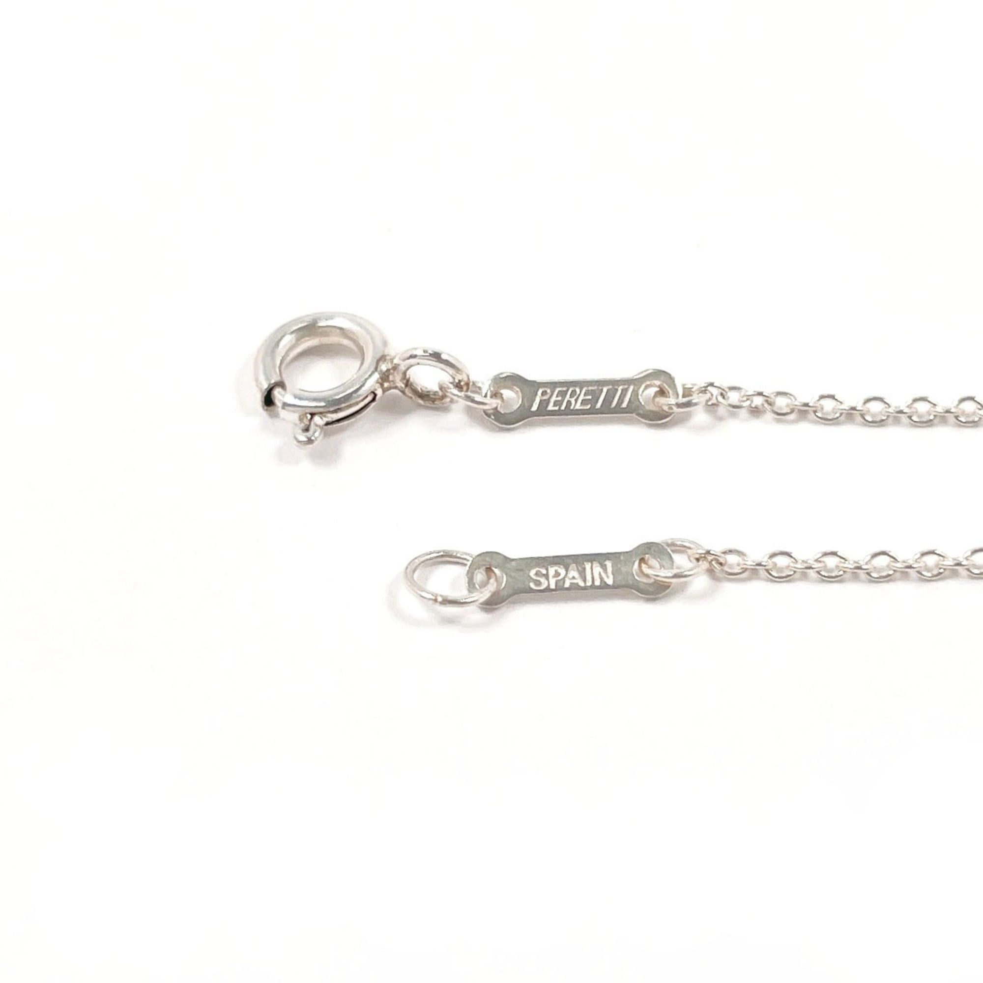 Tiffany & Co. TIFFANY&Co. Tiffany Curved Heart Elsa Peretti Necklace, Sterling Silver 925, Women's Size ONE SIZE - 6 Thumbnail