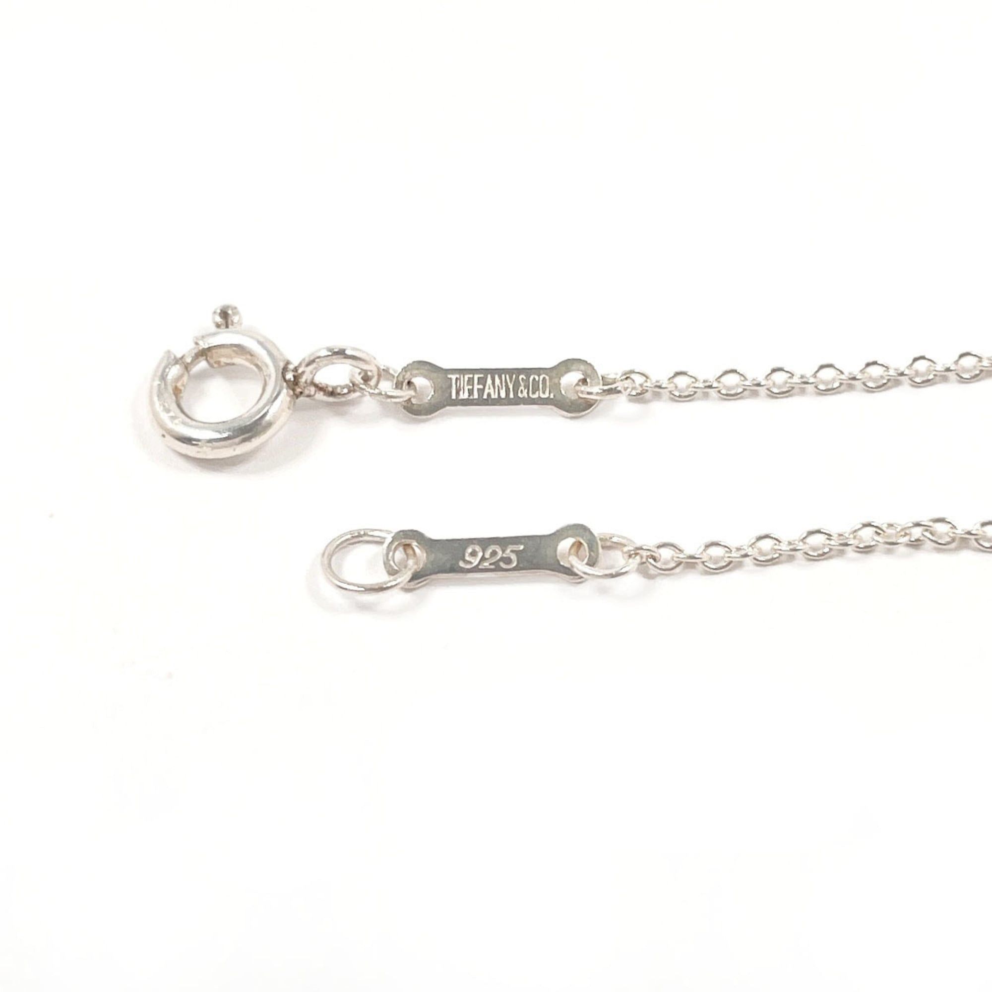 Tiffany & Co. TIFFANY&Co. Tiffany Curved Heart Elsa Peretti Necklace, Sterling Silver 925, Women's Size ONE SIZE - 5 Thumbnail