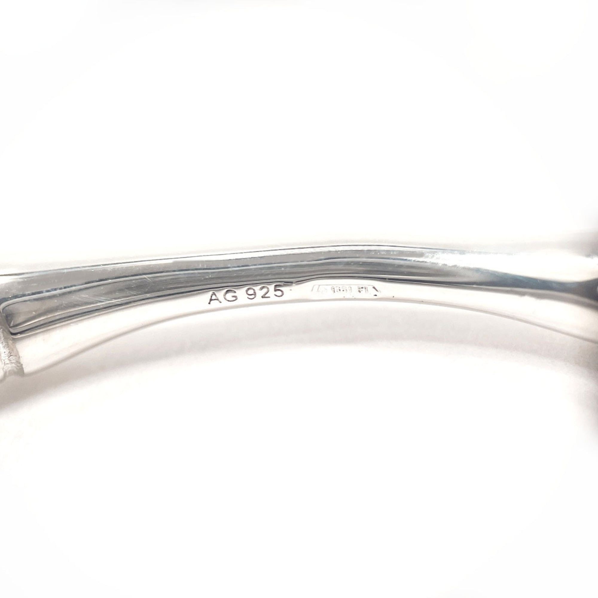 Gucci GUCCI Bamboo Hoop Earrings, Sterling Silver 925, Silver, Women's Size ONE SIZE - 4 Thumbnail