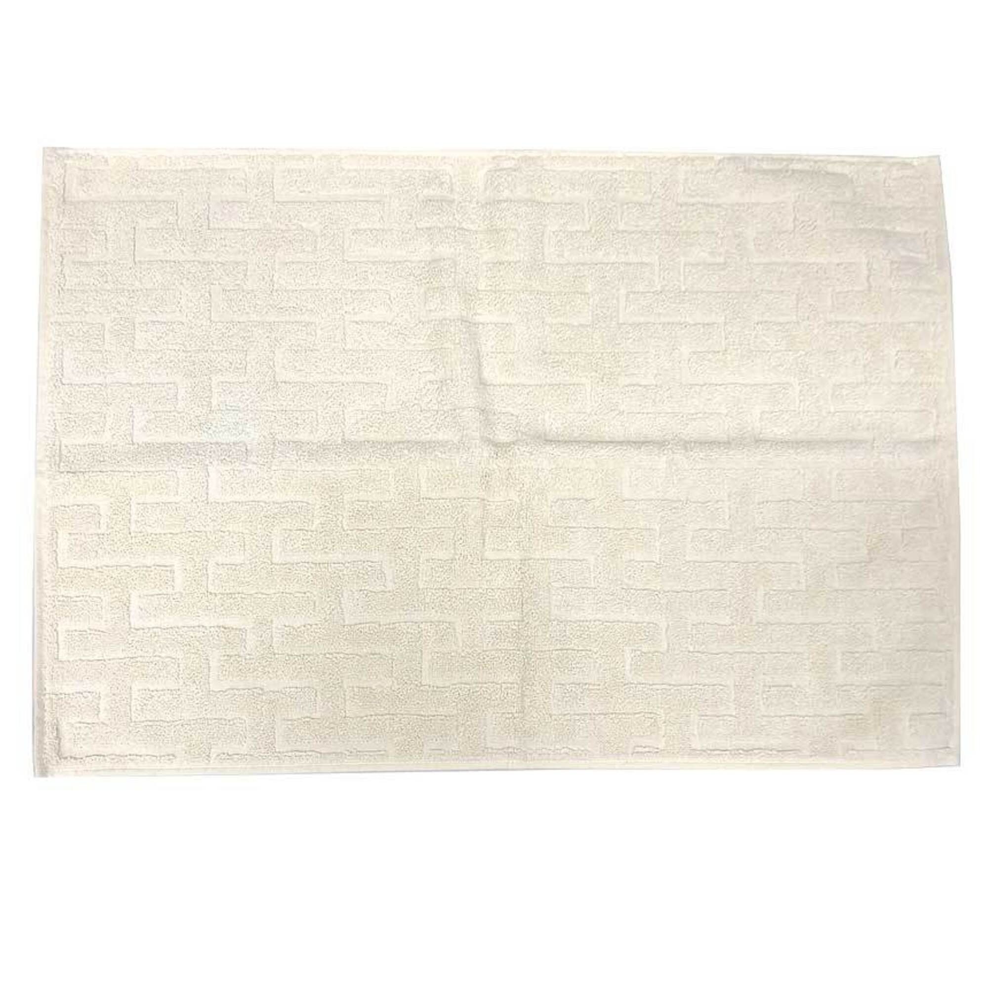 Hermes Hermes Stairs Face Towel, 100% Cotton, Natural (Ivory), Men's/Women's/Unisex Size ONE SIZE - 2 Thumbnail