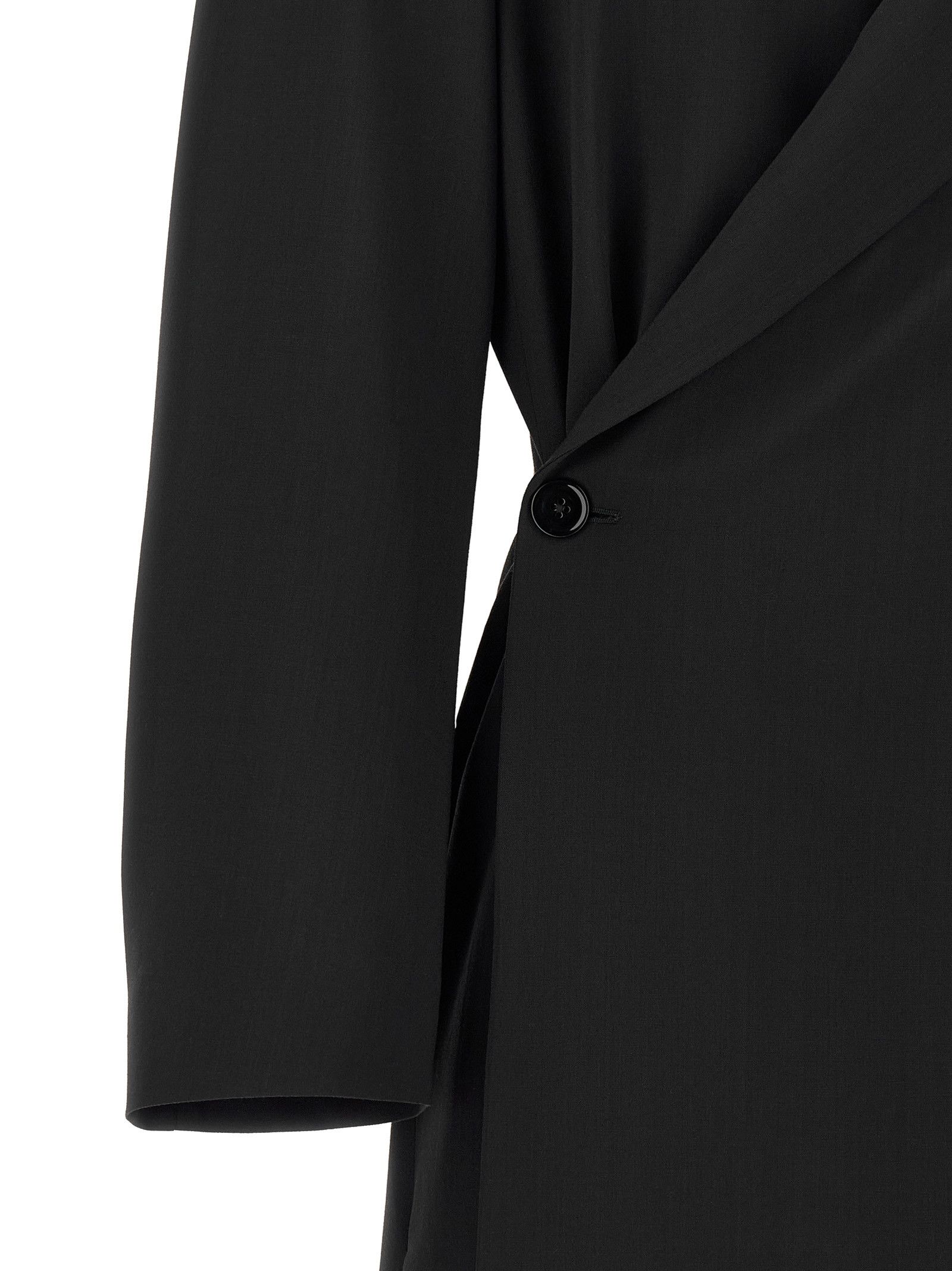 Lemaire Wool Crêpe Coat Size XXS / US 00 / IT 34 - 5 Thumbnail