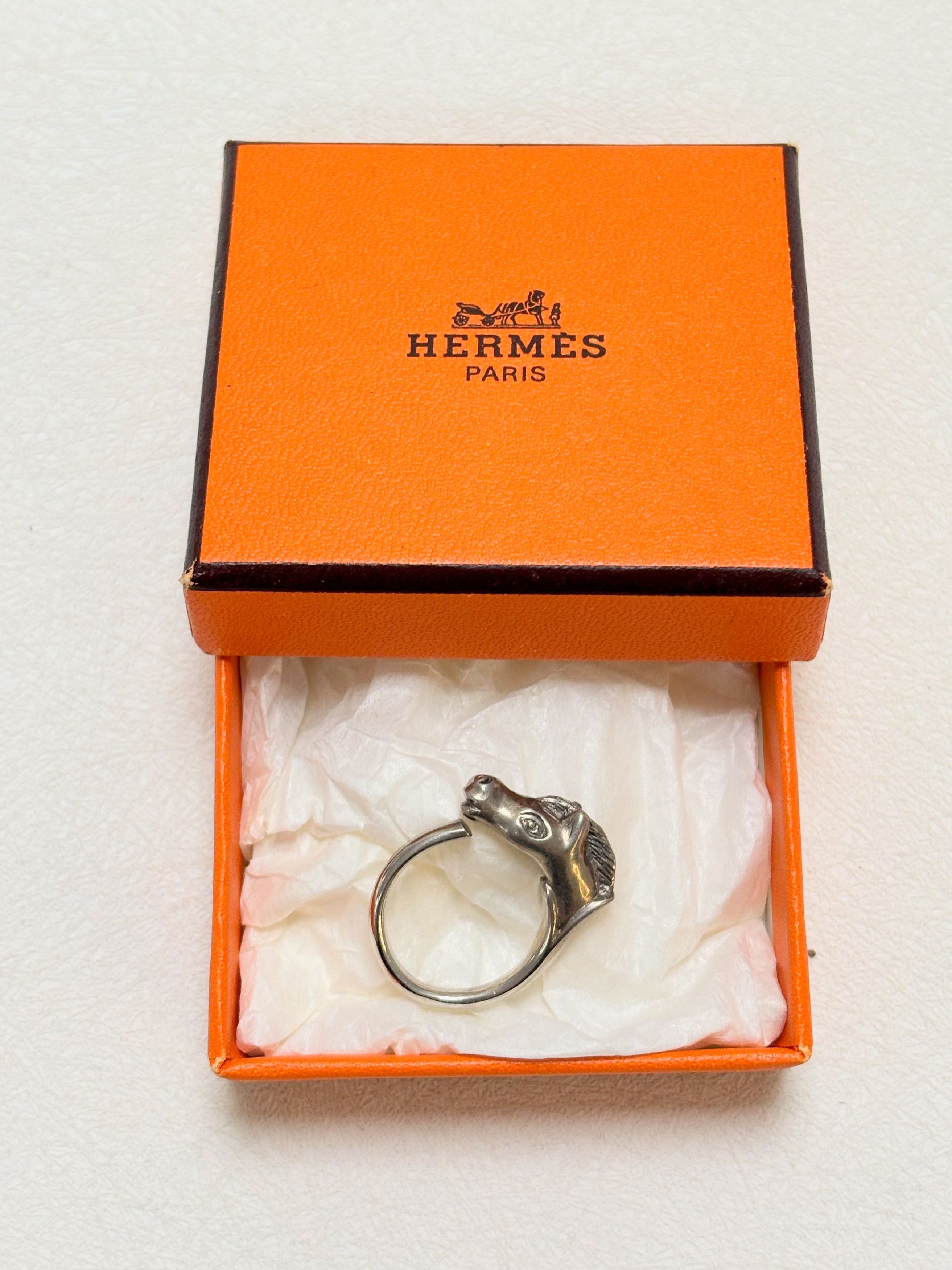 Other HERMÈS Bague Argent Size ONE SIZE - 2 Thumbnail