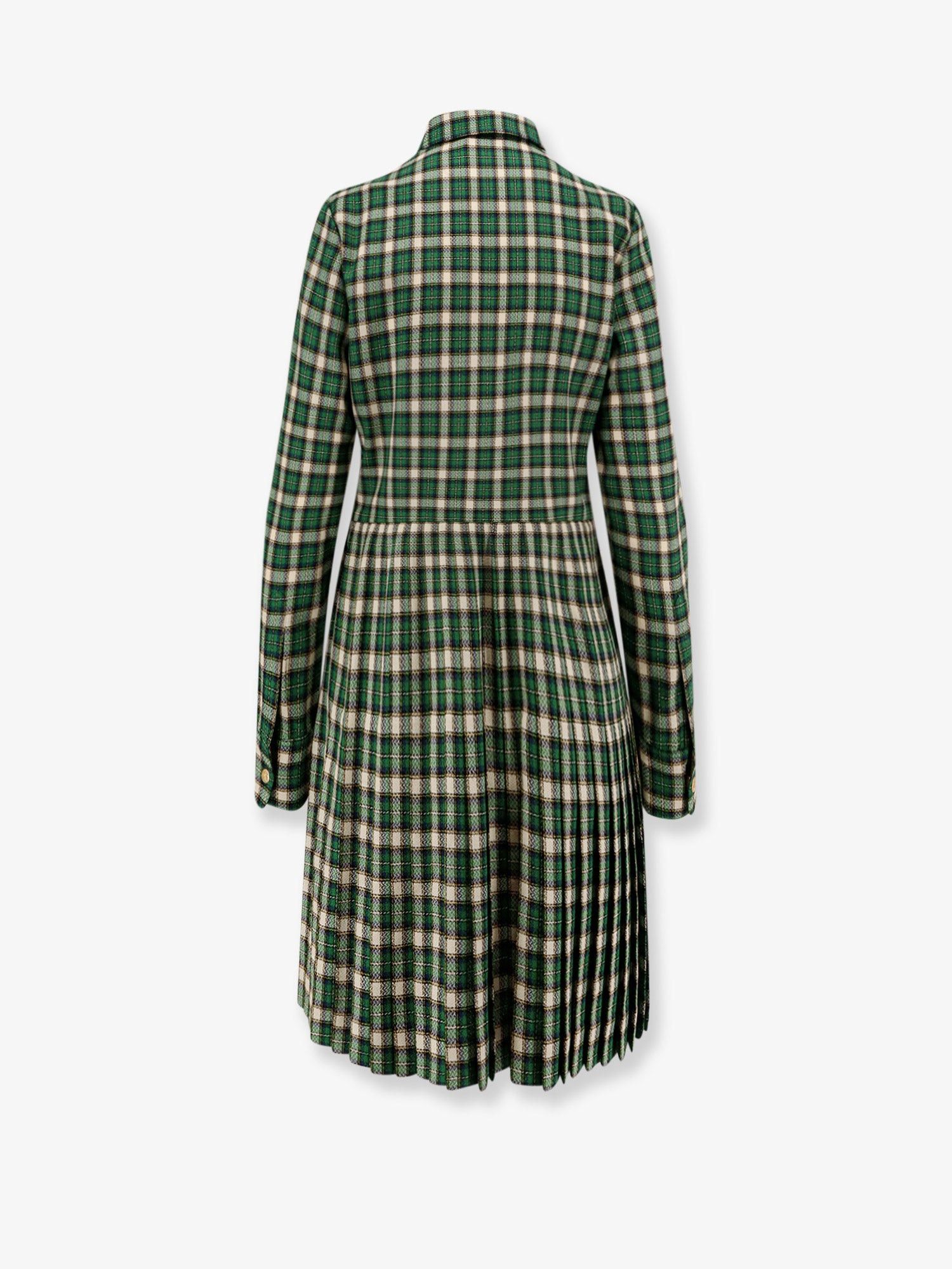 Celine Tartan wool mini dress 36 - USA Tariffs Included Size XS / US 0-2 / IT 36-38 - 2 Thumbnail