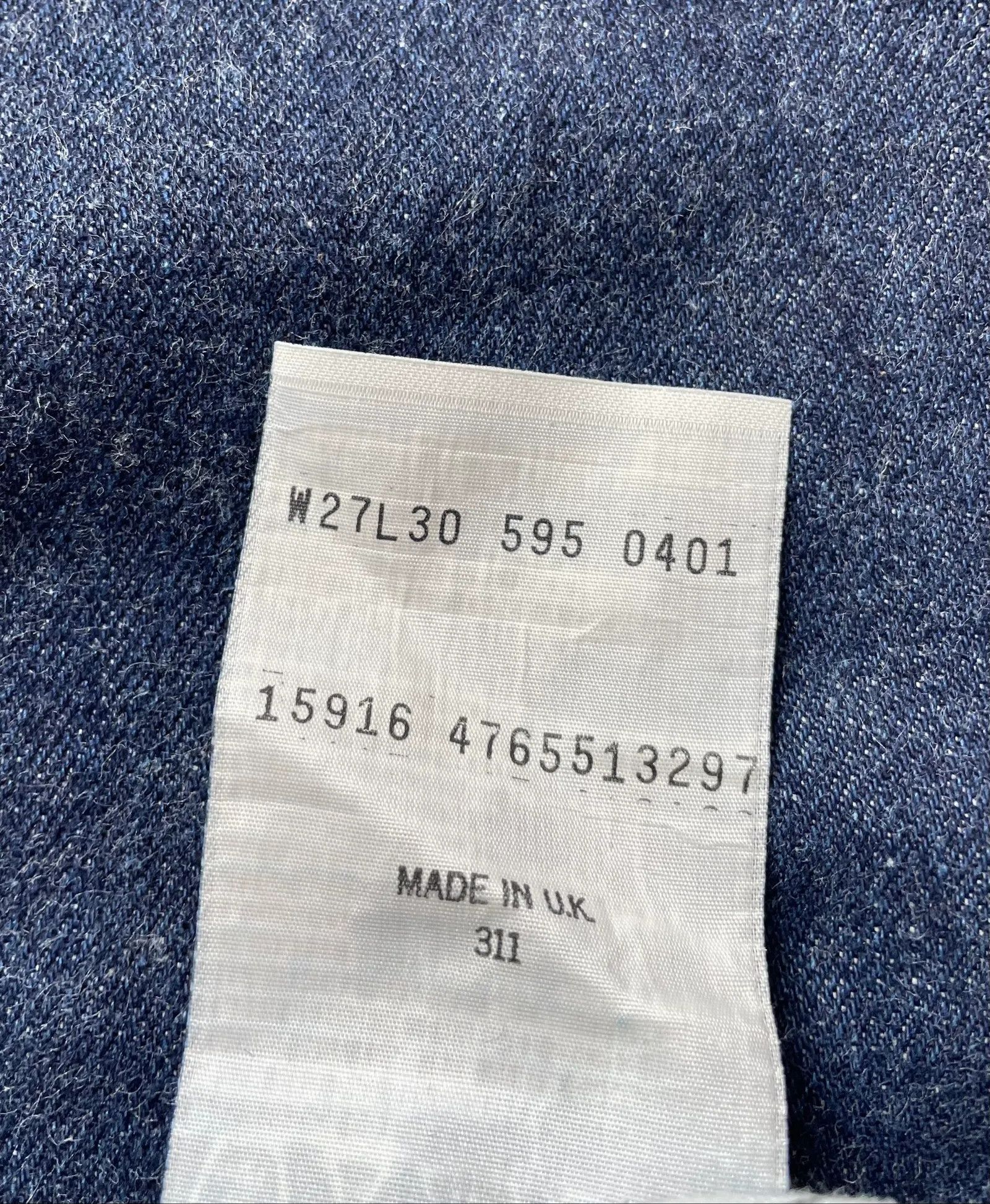 Levi's Levi's 595 Jeans Size 27" / US 4 / IT 40 - 3 Thumbnail