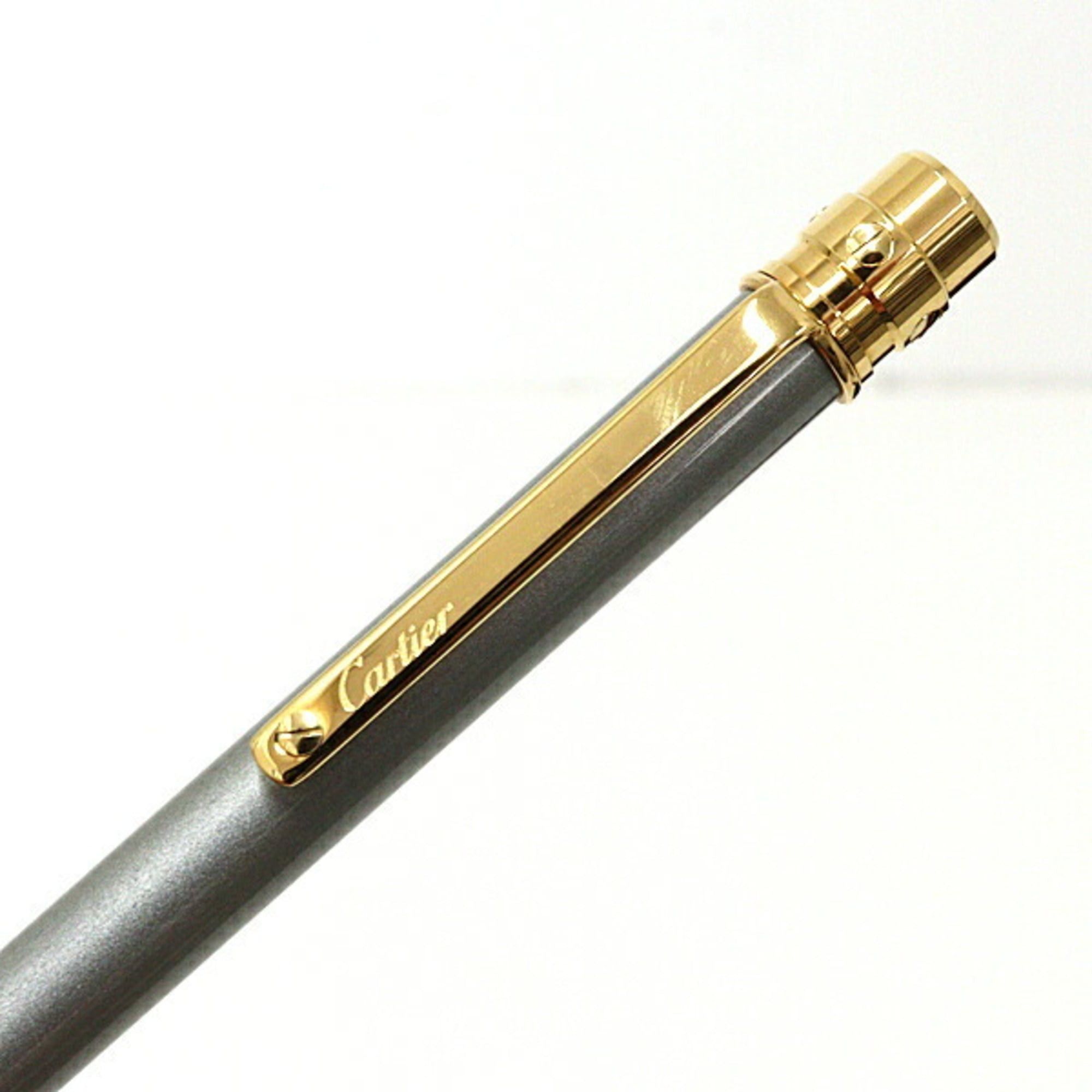 Cartier Cartier Santos de Ballpoint Pen, Gold Finish, Screw & Detail Size ONE SIZE - 5 Thumbnail