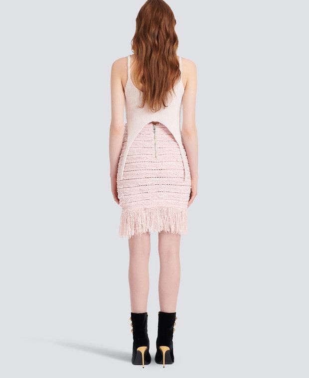 Balmain Miniskirt Size 28" / US 6 / IT 42 - 3 Thumbnail