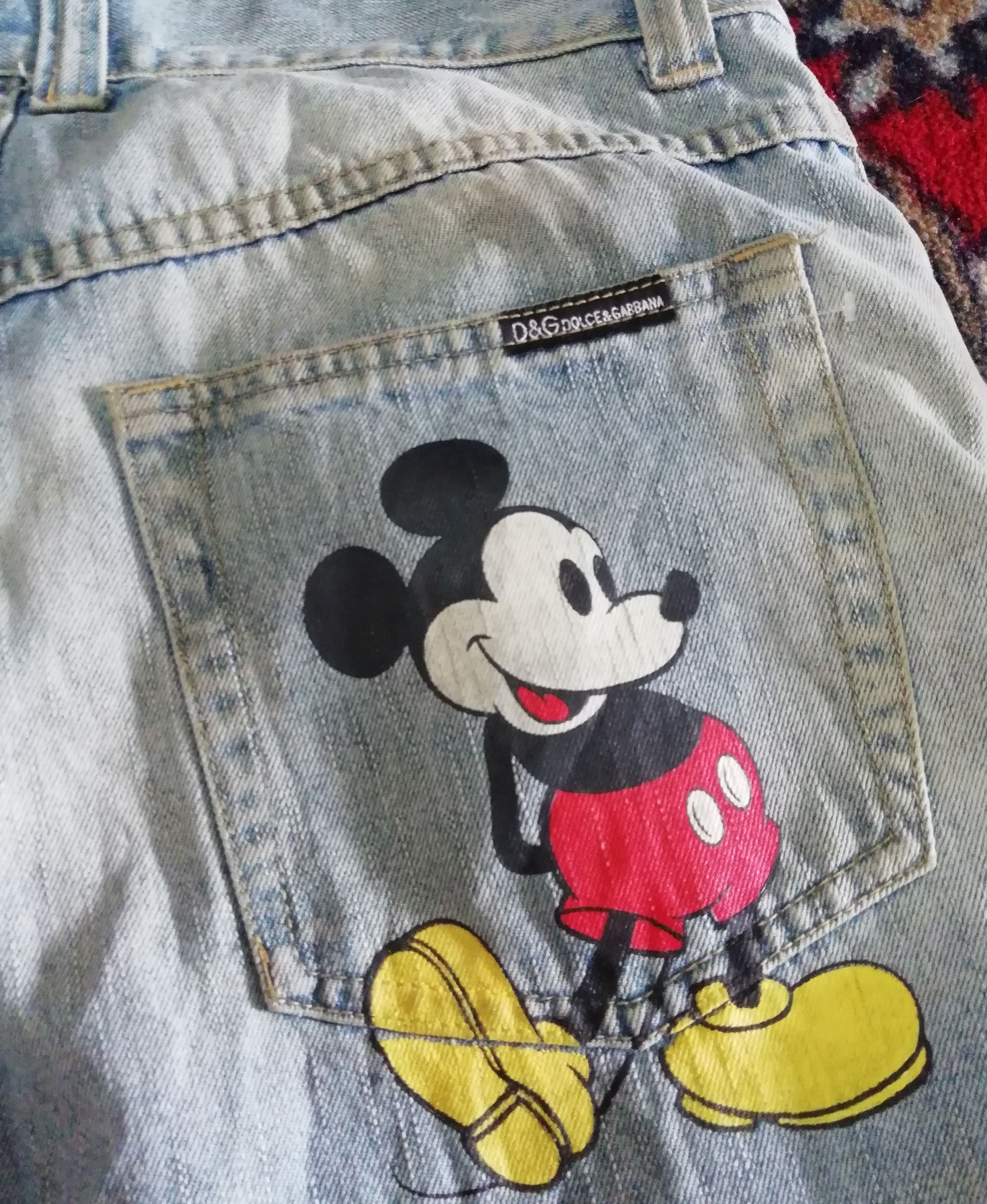 dolce gabbana mickey mouse shoes