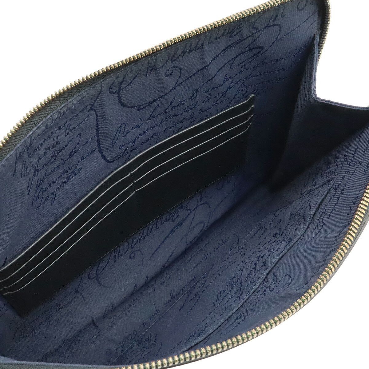 Berluti Berluti Berluti Nino GM Venetian Leather Clutch Bag Leather Clutch Bag DUTY FREE for USA Size ONE SIZE - 5 Thumbnail