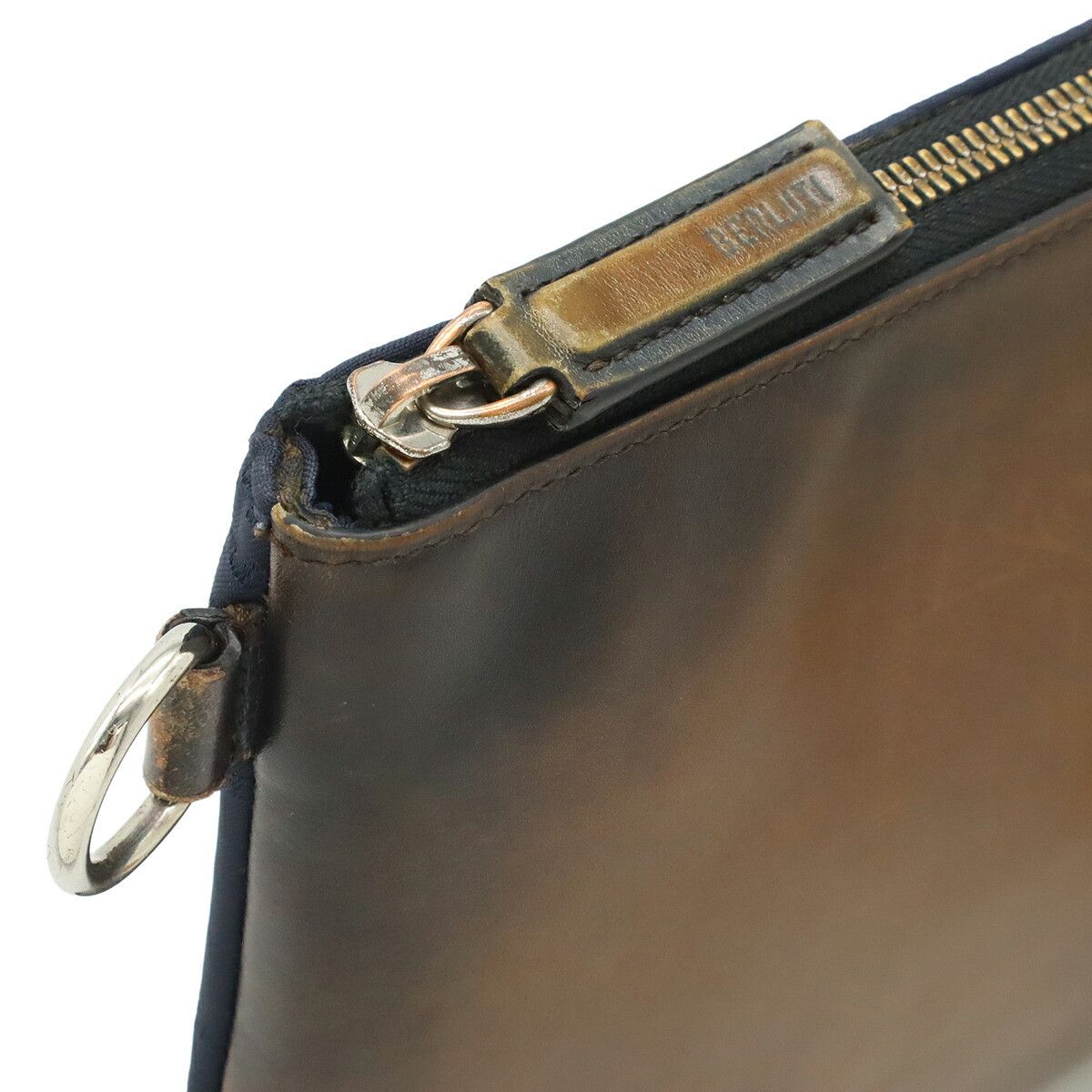 Berluti Berluti Berluti Nino GM Venetian Leather Clutch Bag Leather Clutch Bag DUTY FREE for USA Size ONE SIZE - 4 Thumbnail