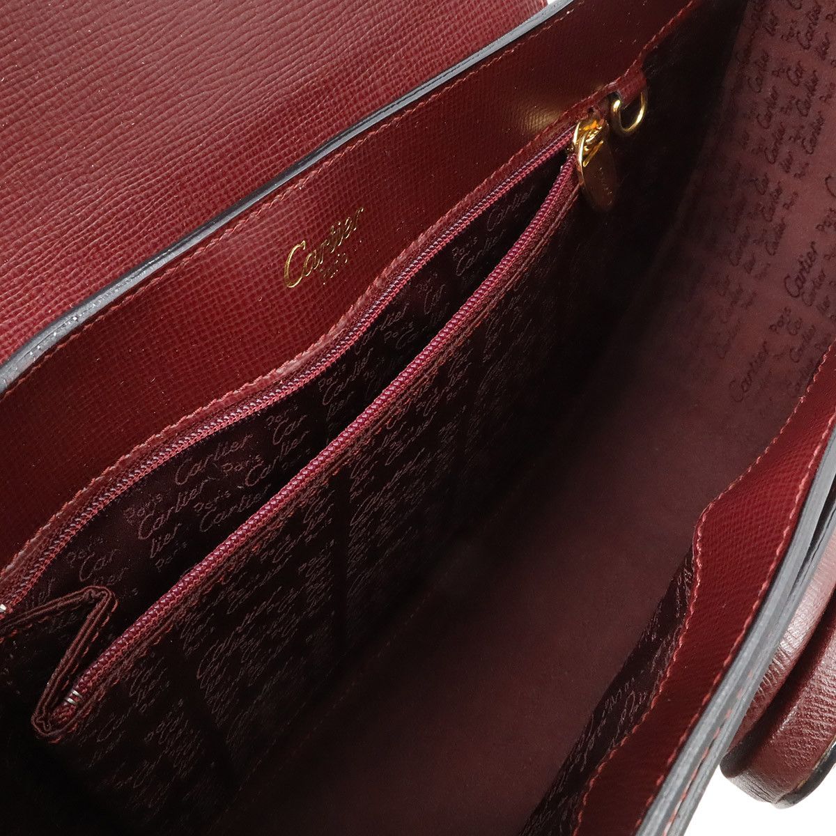 Cartier Cartier Cartier Calf Leather Shoulder Bag Leather Shoulder Bag L1000250 DUTY FREE for USA Size ONE SIZE - 5 Thumbnail