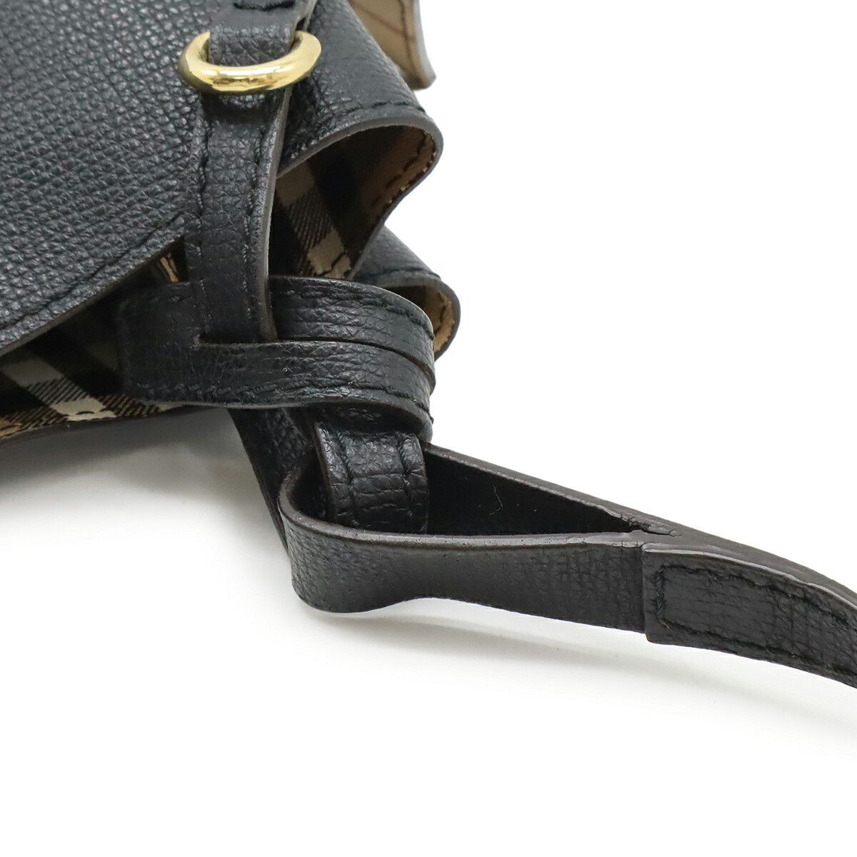 Burberry Burberry Burberry Leather Bucket Bag Leather Shoulder Bag DUTY FREE for USA Size ONE SIZE - 8 Thumbnail