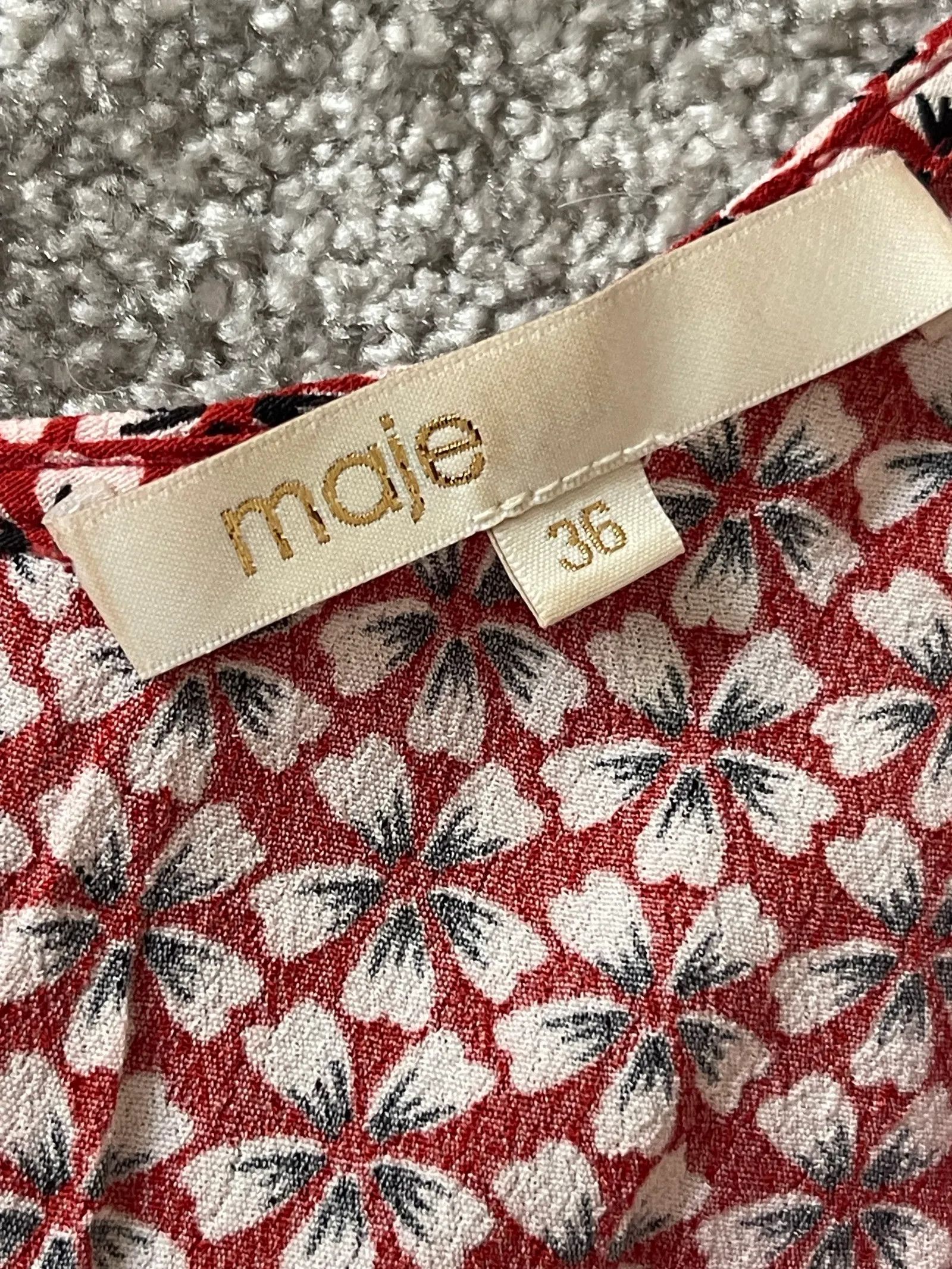 Maje Maje Jumpsuit Size 26" / US 2 / IT 38 - 2 Thumbnail