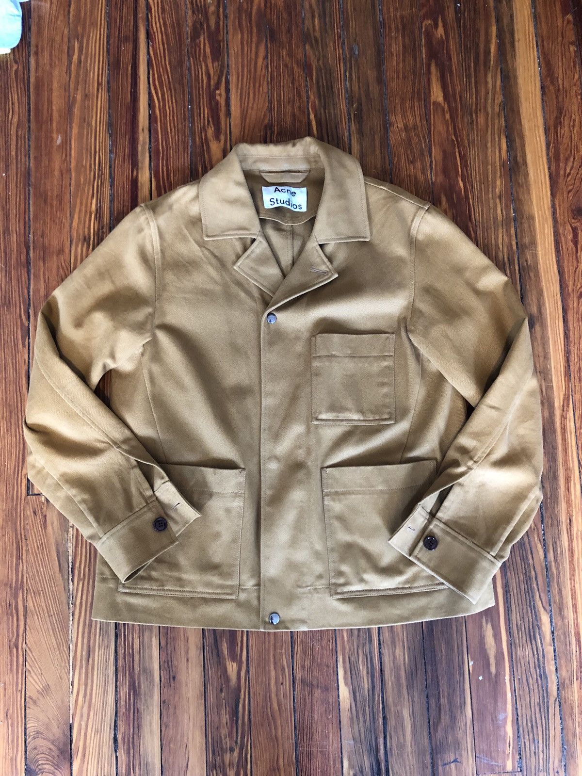 Acne Studios カバーオール　FN-MN-OUTW000068 Acne Studios Acne Studios FN-MN-OUTW000068 Antique Brown