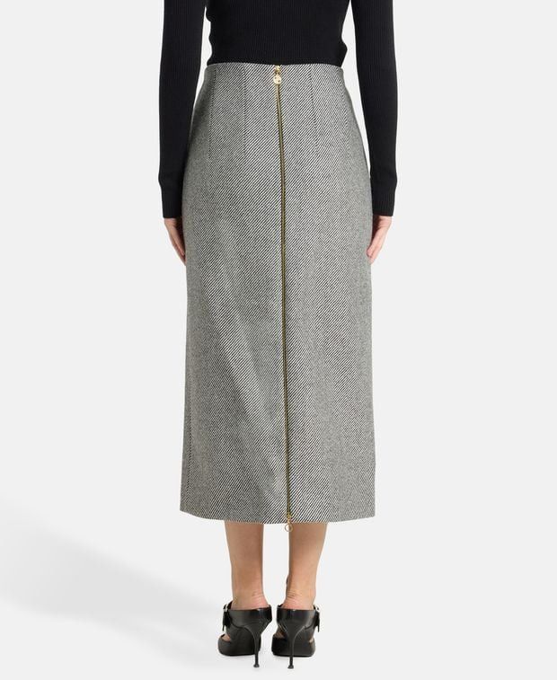 Patou Wool skirt Size 24" / US 00 / IT 34 - 2 Thumbnail
