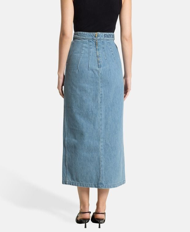 Patou Denim skirt Size 26" / US 2 / IT 38 - 2 Thumbnail