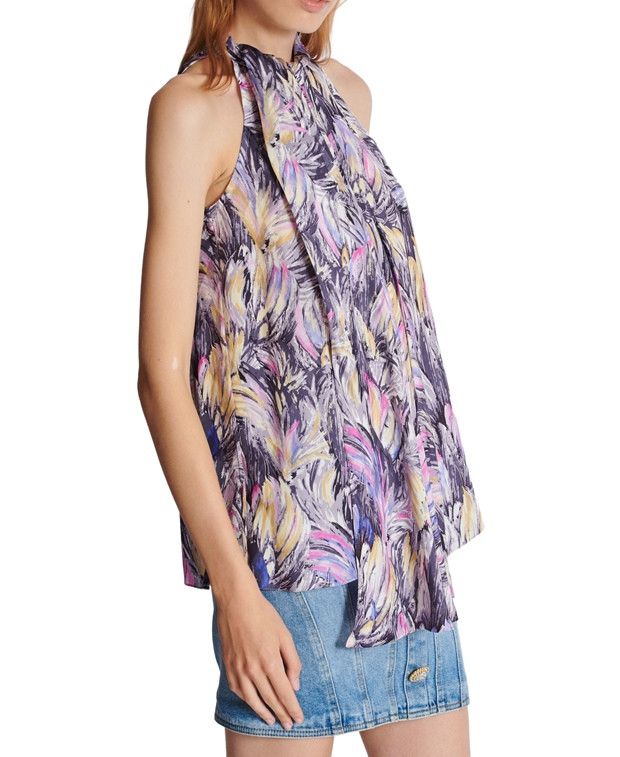 Balmain Short-sleeved blouse Size S / US 4 / IT 40 - 2 Thumbnail