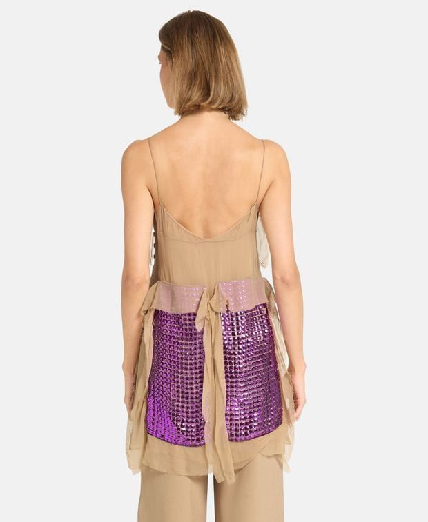 Lanvin Sleeveless Silk Shirt Blouse Size XS / US 0-2 / IT 36-38 - 2 Thumbnail