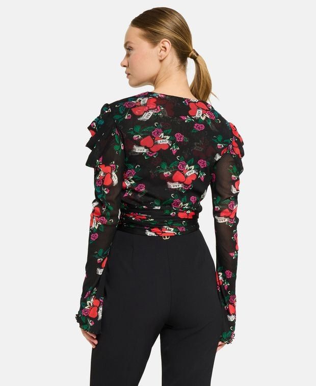 Diane von Furstenberg Wrap blouse Size XS / US 0-2 / IT 36-38 - 2 Thumbnail