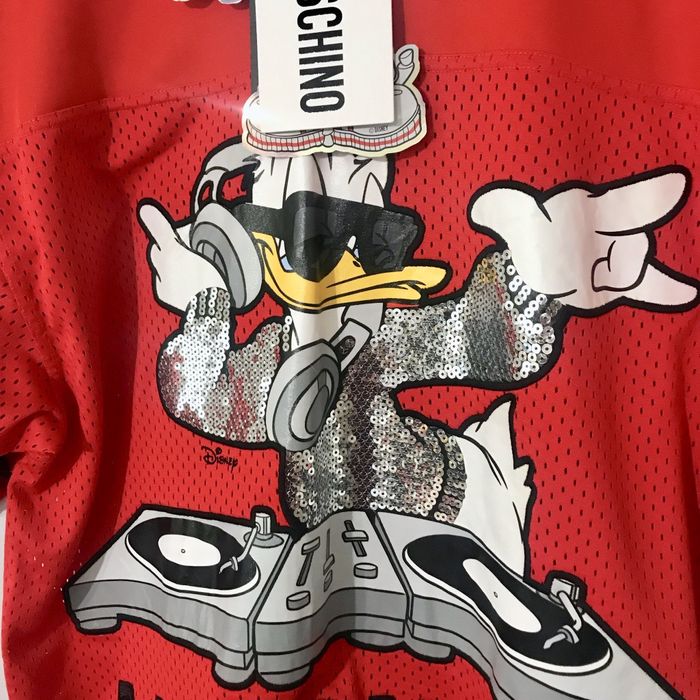 Moschino Moschino x H&M Disney Donald Duck Mesh Jersey | Grailed