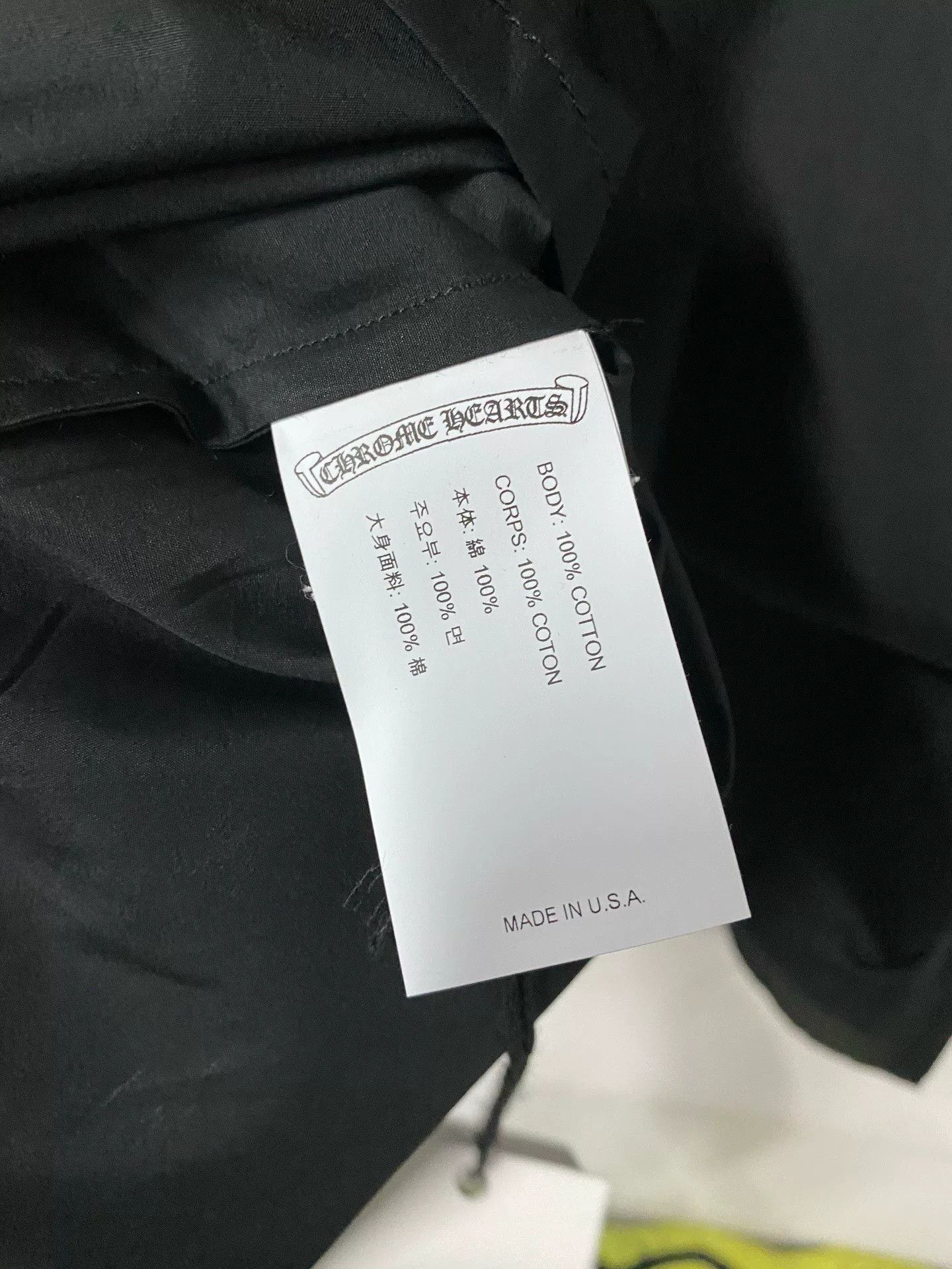 Chrome Hearts Chrome Hearts Sanskrit Embroidery Shirt Size S Size US S / EU 44-46 / 1 - 7 Thumbnail