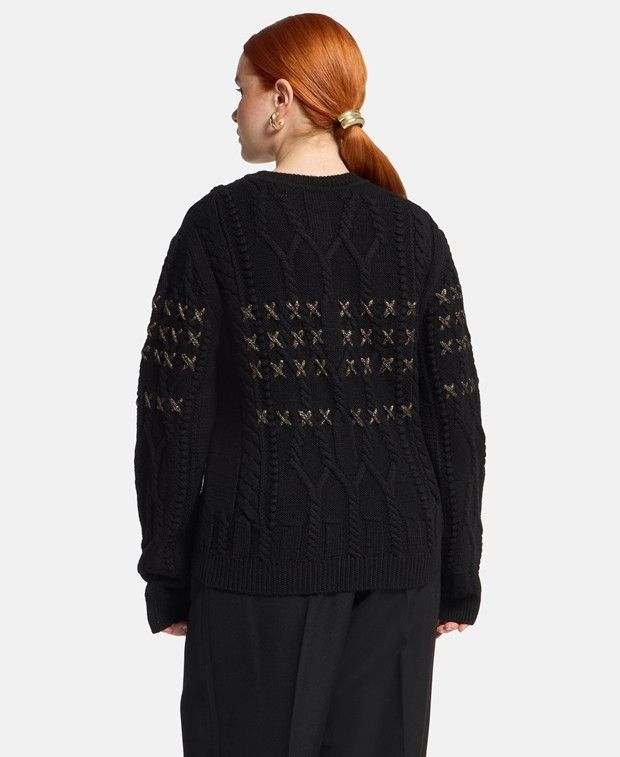 Saint Laurent Paris Knitted jumper Size XL / US 12-14 / IT 48-50 - 2 Thumbnail
