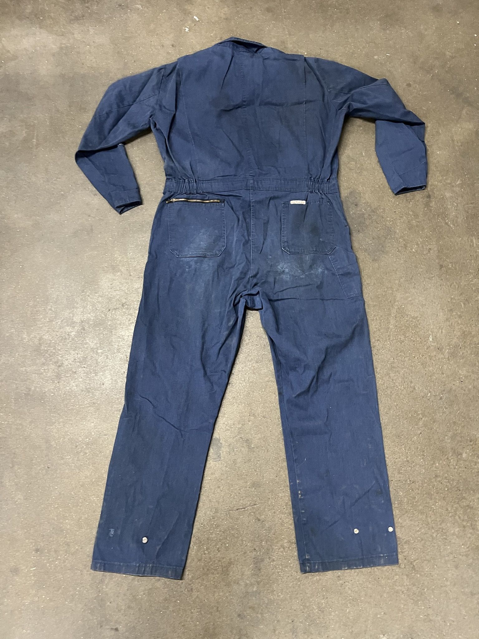 Carhartt × Vintage Vintage 1990s Walls Lightweight Navy Coverall Workwear Mechanics Suit Size XL Size US XL / EU 56 / 4 - 6 Thumbnail