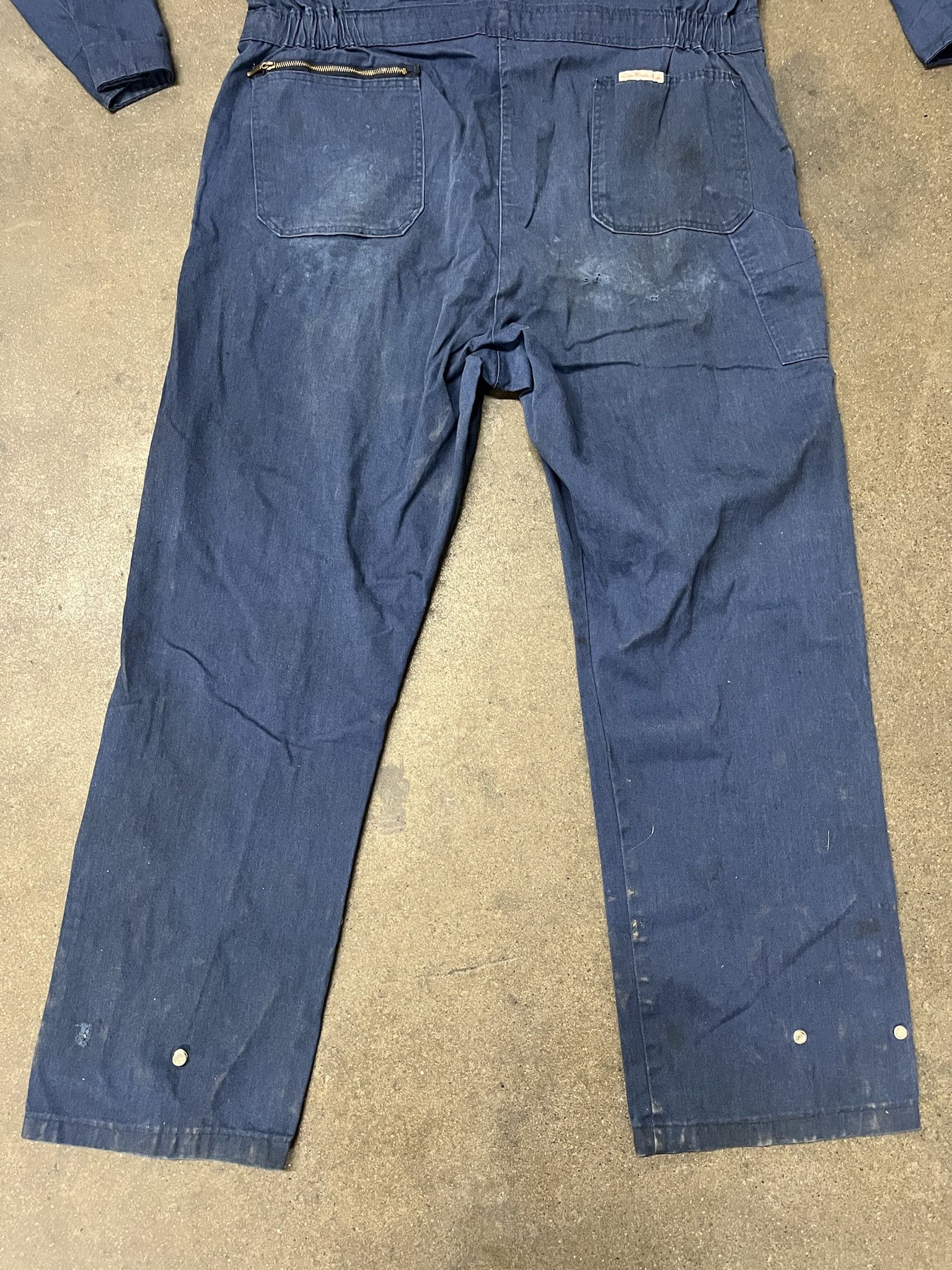 Carhartt × Vintage Vintage 1990s Walls Lightweight Navy Coverall Workwear Mechanics Suit Size XL Size US XL / EU 56 / 4 - 8 Thumbnail