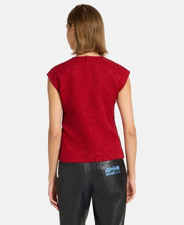 Dolce & Gabbana Silk-blend top Size XXS / US 00 / IT 34 - 2 Thumbnail