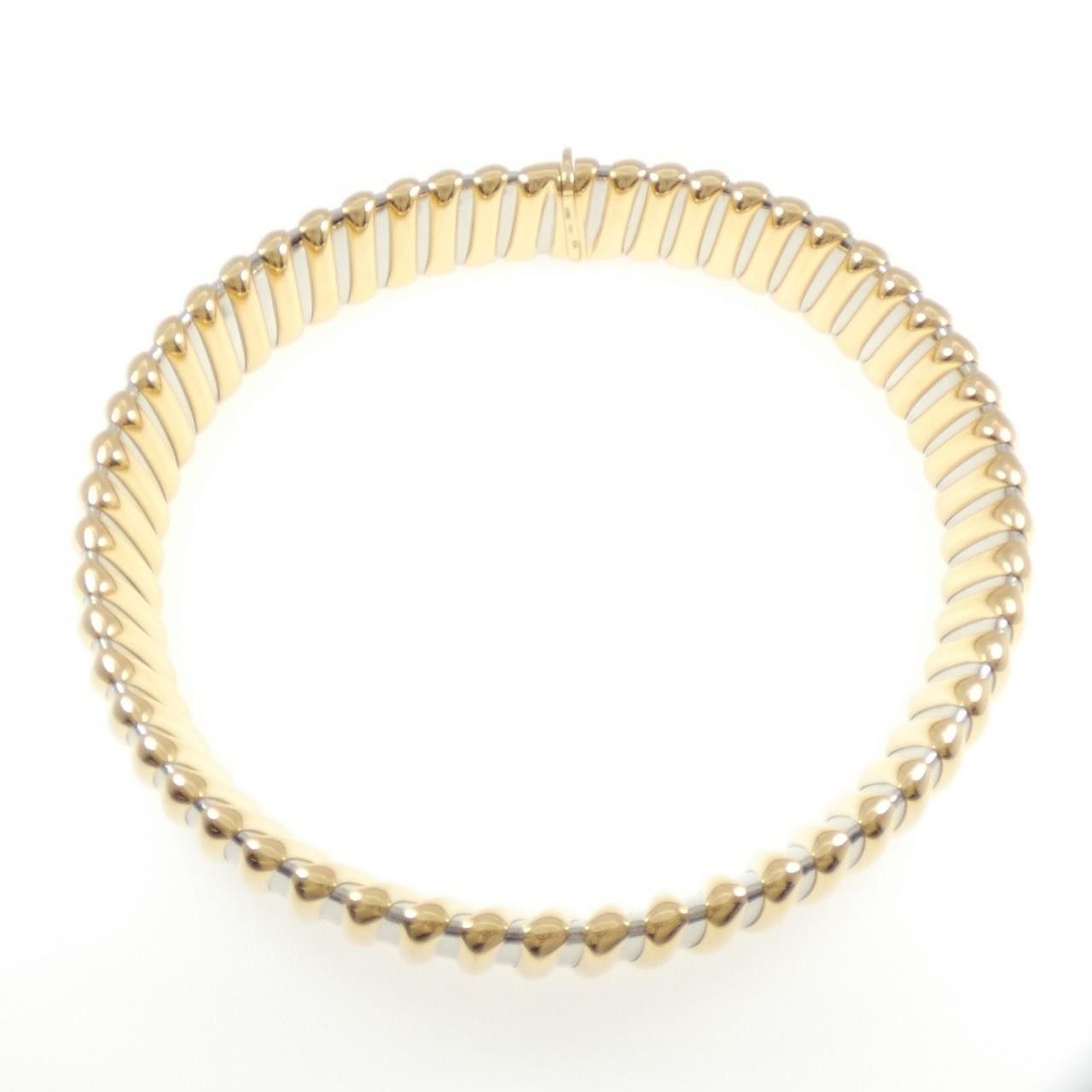 Bvlgari Bvlgari Bvlgari Tubogas 750 Yellow Gold Stainless Steel Necklace Precious Metal Necklace DUTY FREE for USA Size ONE SIZE - 6 Thumbnail