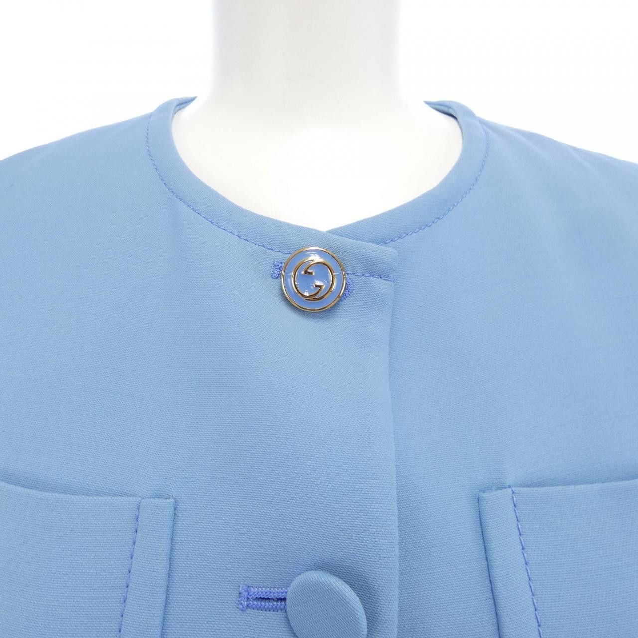Gucci Gucci Gucci Silk Top Textile Tops 619334ZAD88 DUTY FREE for USA Size ONE SIZE - 5 Thumbnail