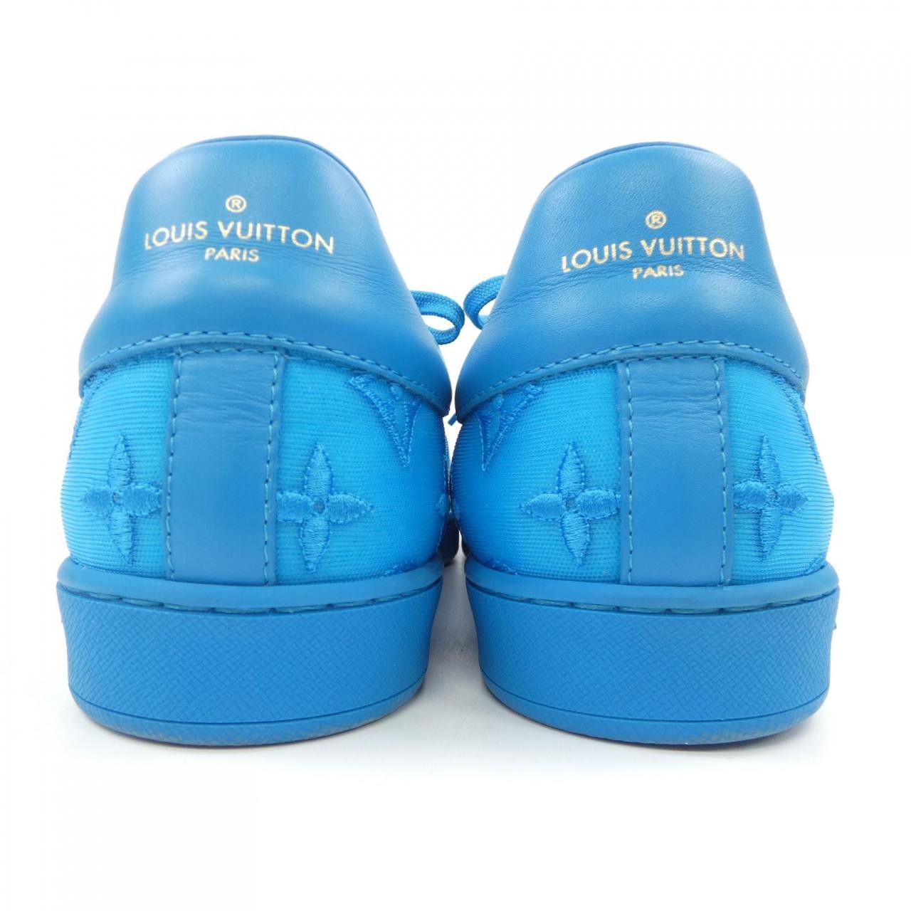 Louis Vuitton Louis Vuitton Louis Vuitton Luxembourg Line Sneakers Leather Shoes DUTY FREE for USA Size ONE SIZE - 5 Thumbnail