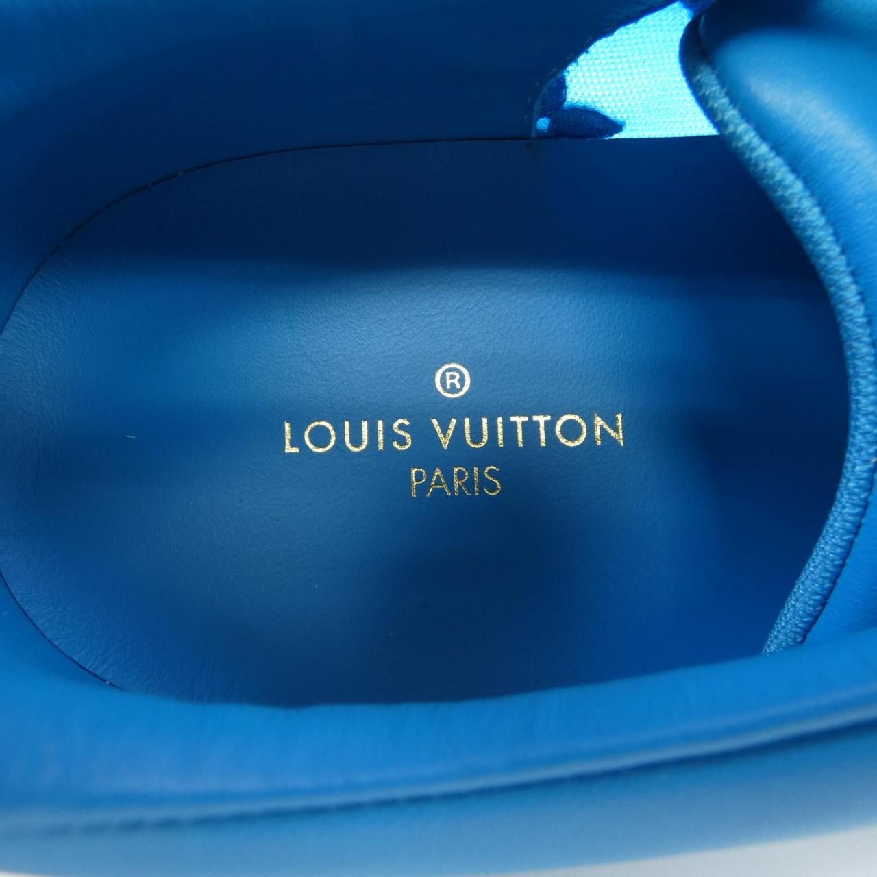 Louis Vuitton Louis Vuitton Louis Vuitton Luxembourg Line Sneakers Leather Shoes DUTY FREE for USA Size ONE SIZE - 6 Thumbnail