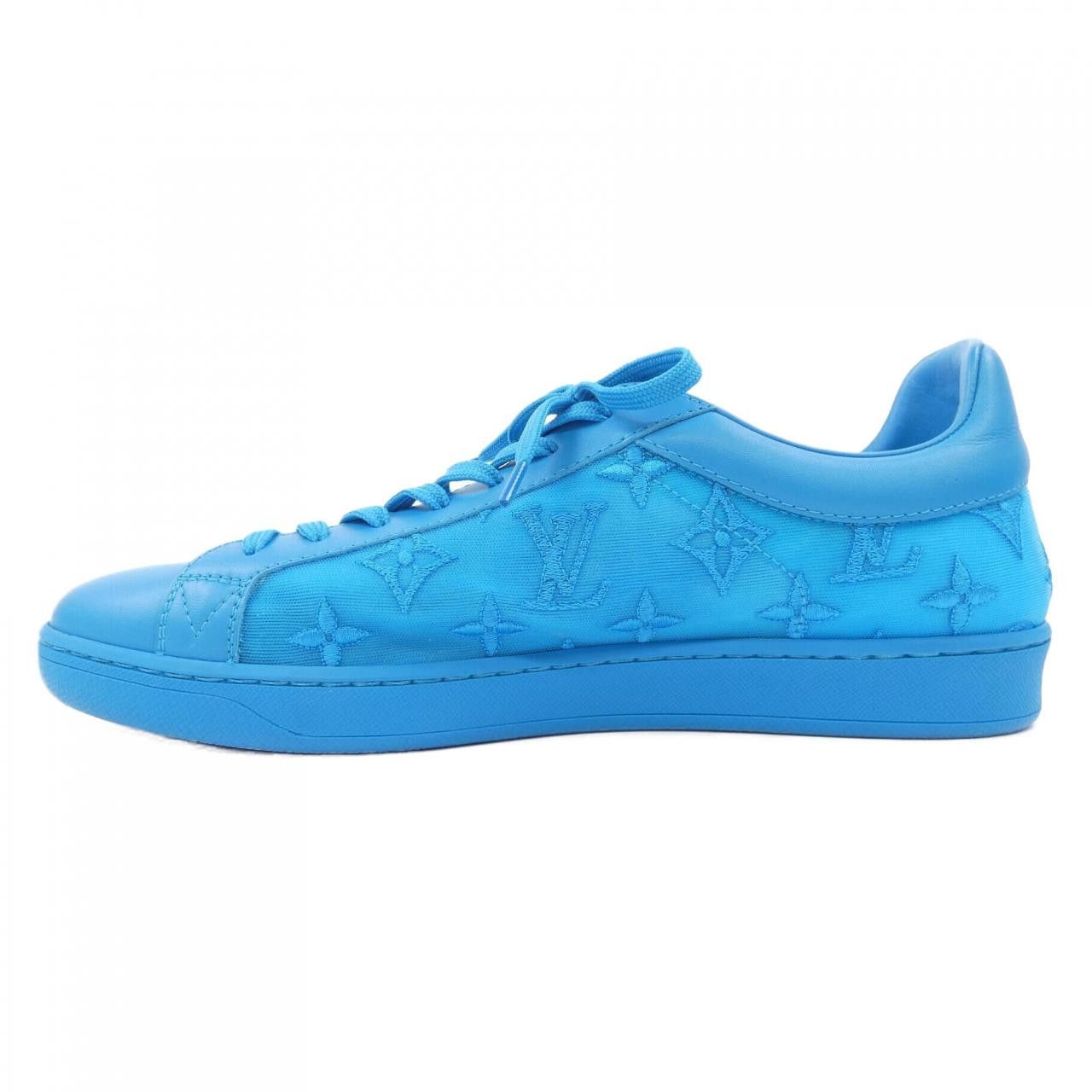 Louis Vuitton Louis Vuitton Louis Vuitton Luxembourg Line Sneakers Leather Shoes DUTY FREE for USA Size ONE SIZE - 2 Thumbnail