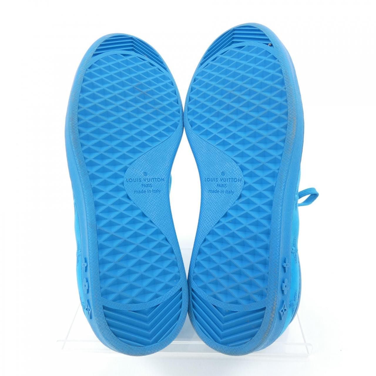 Louis Vuitton Louis Vuitton Louis Vuitton Luxembourg Line Sneakers Leather Shoes DUTY FREE for USA Size ONE SIZE - 4 Thumbnail