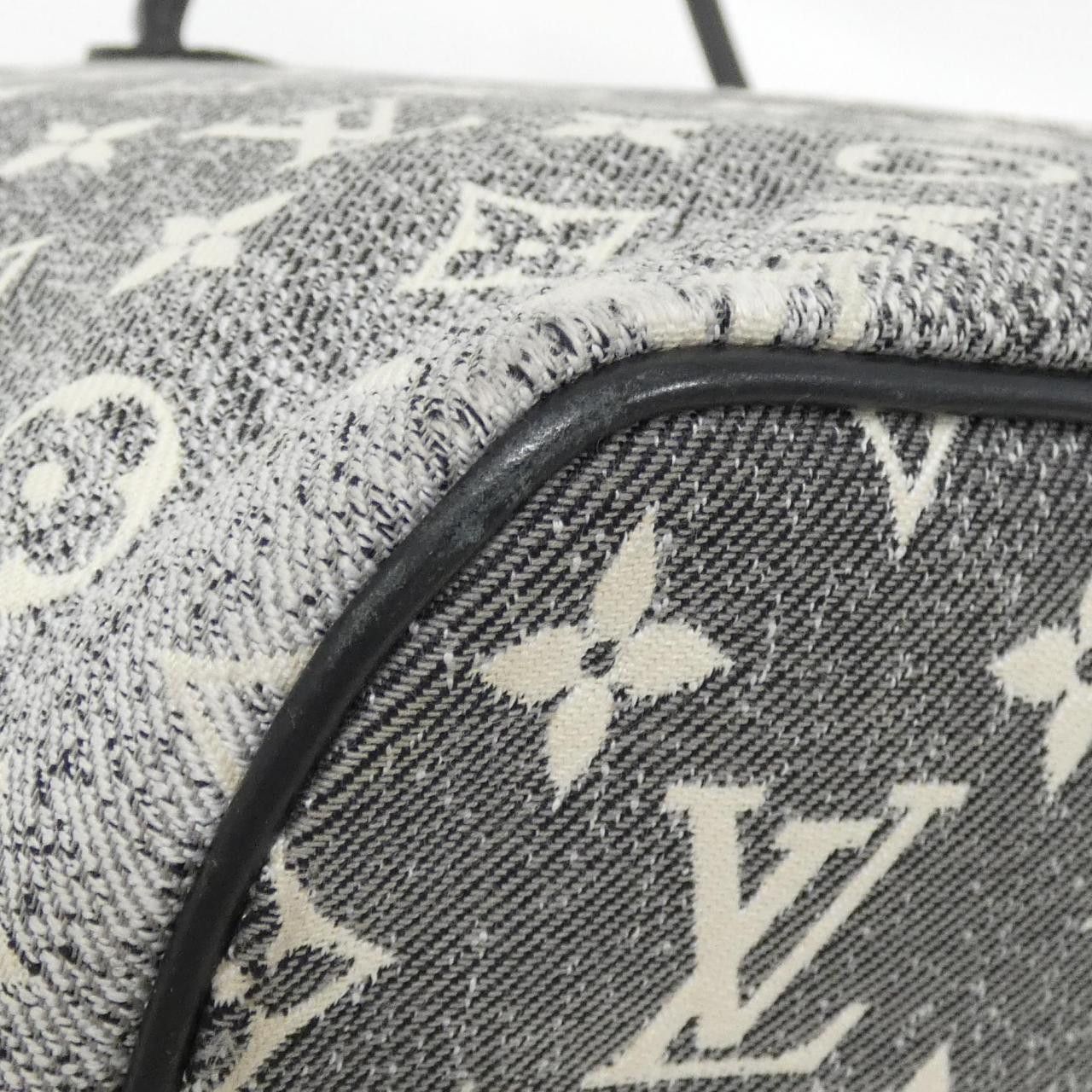 Louis Vuitton Louis Vuitton Louis Vuitton Monogram Jacquard Denim Tote Bag Textile Tote Bag M21465 DUTY FREE for USA Size ONE SIZE - 2 Thumbnail