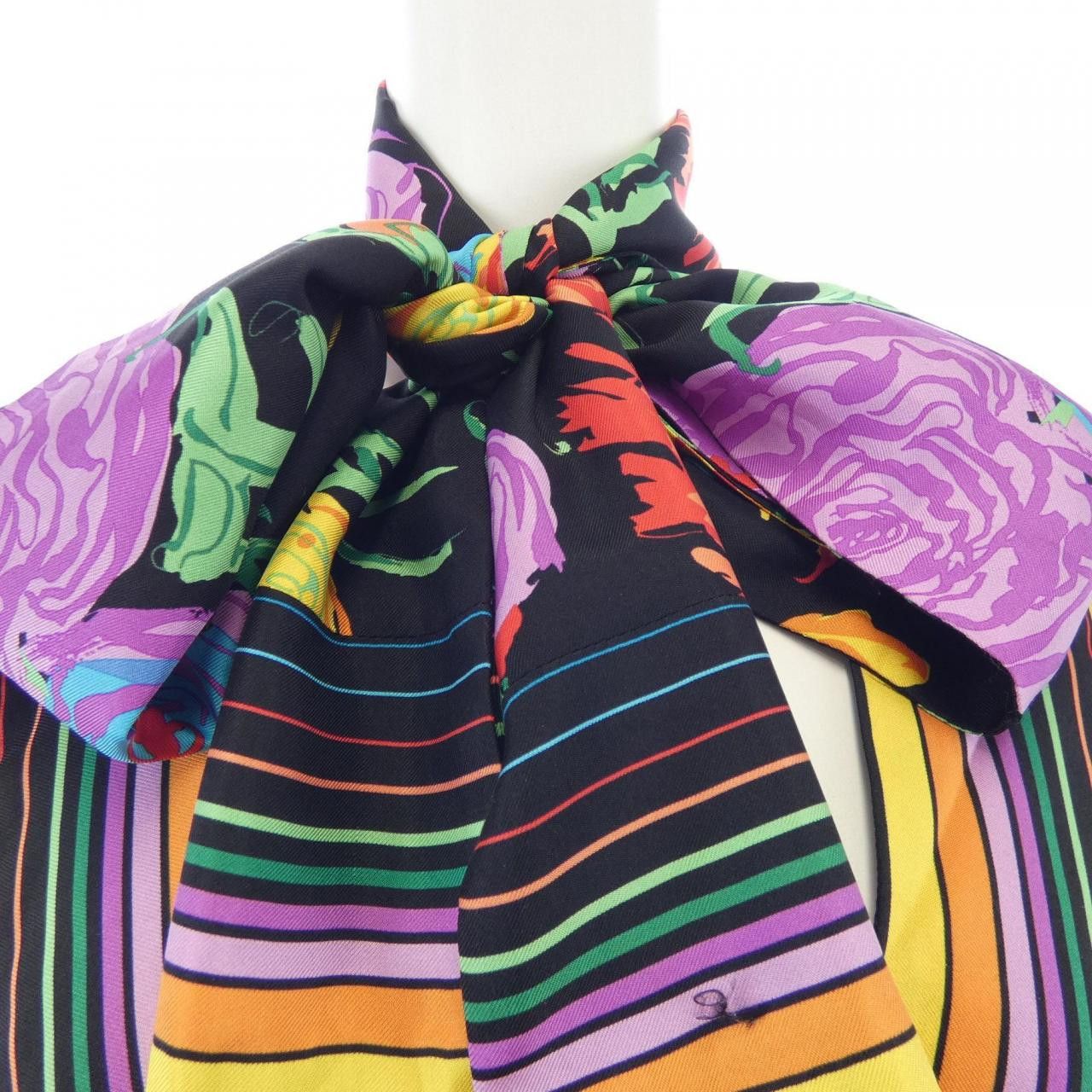Gucci Gucci Gucci Silk Dress Textile Dresses 650508ZAGJU DUTY FREE for USA Size ONE SIZE - 5 Thumbnail