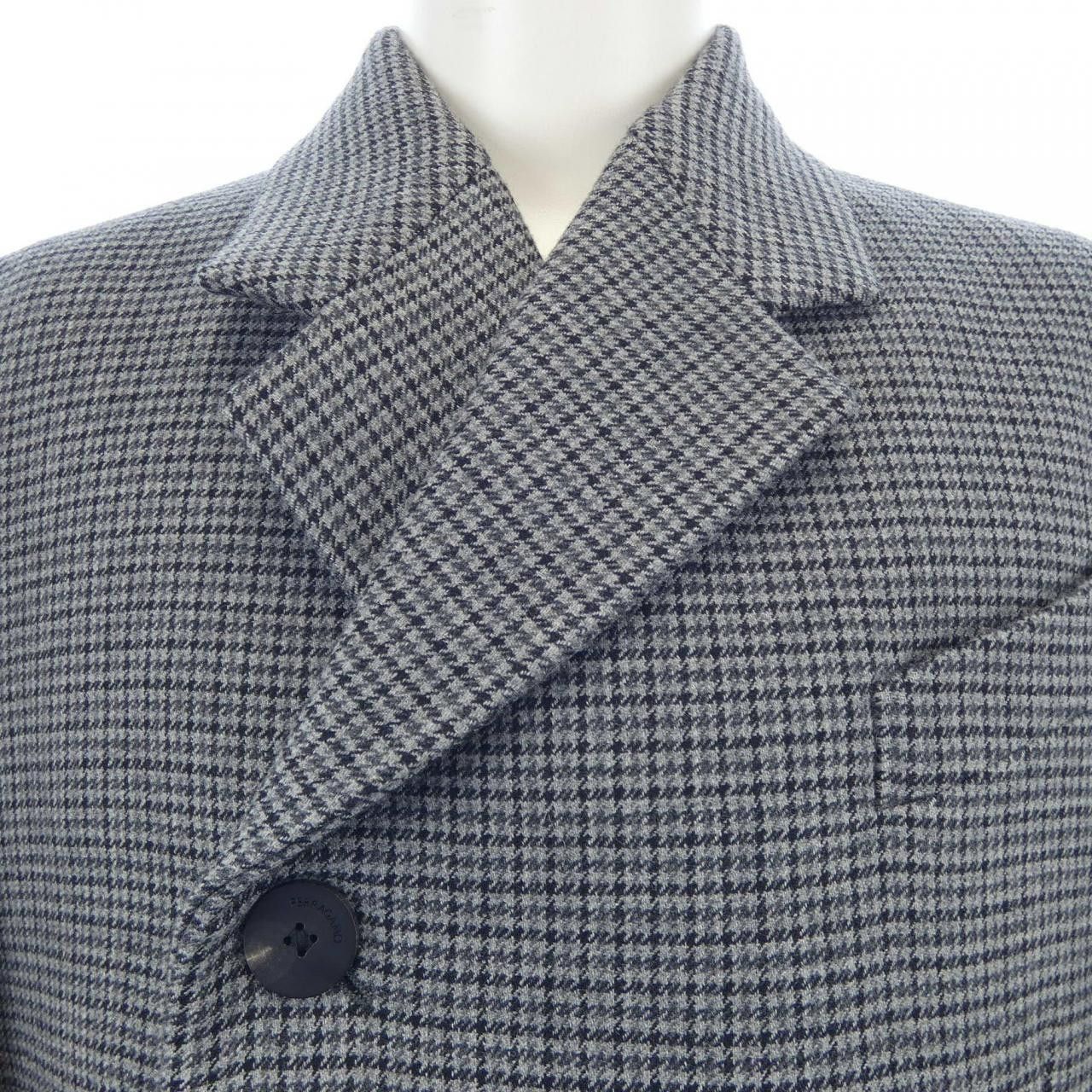Salvatore Ferragamo Salvatore Ferragamo Salvatore Ferragamo Wool Coat Others Outerwear 143664766645 DUTY FREE for USA Size ONE SIZE - 5 Thumbnail