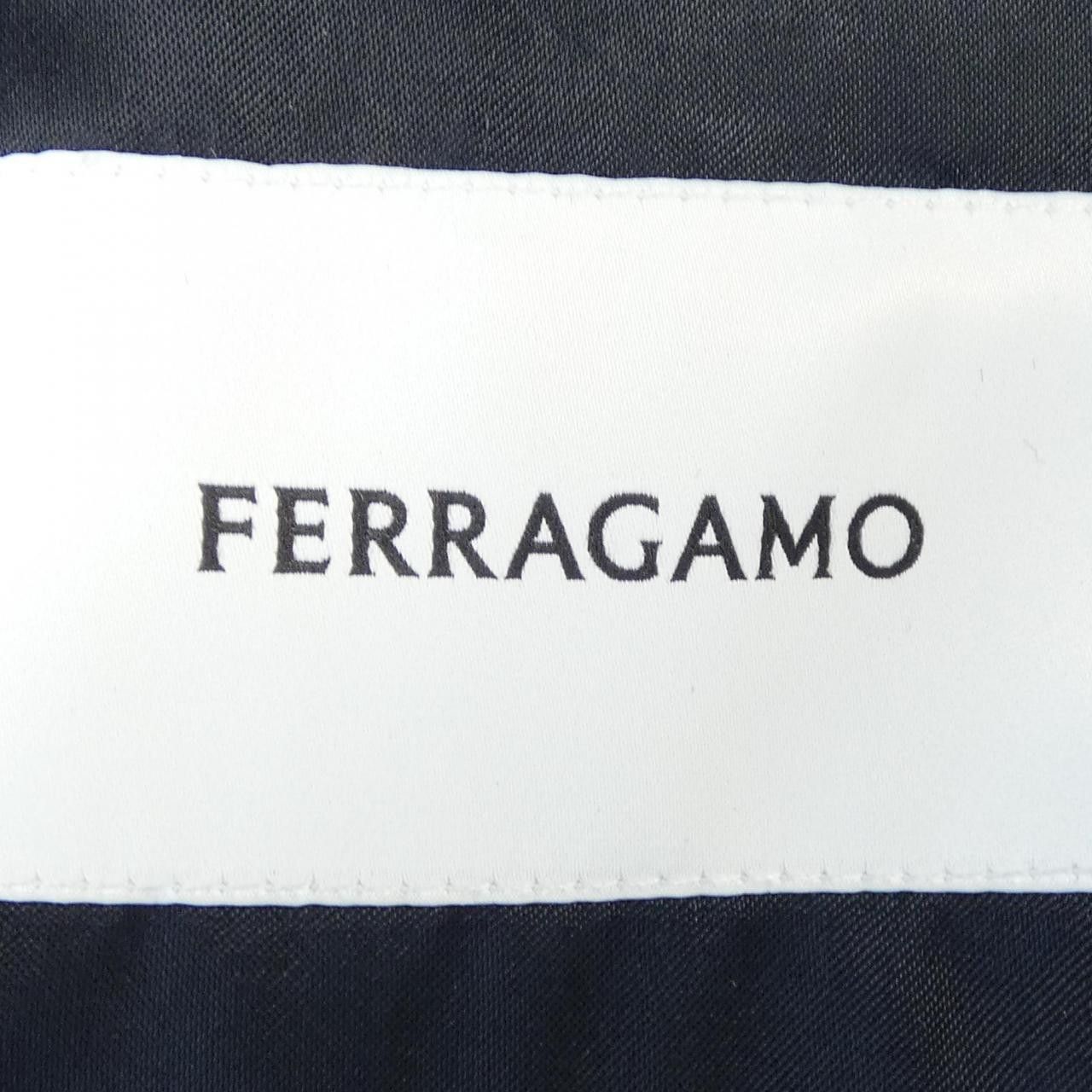 Salvatore Ferragamo Salvatore Ferragamo Salvatore Ferragamo Wool Coat Others Outerwear 143664766645 DUTY FREE for USA Size ONE SIZE - 4 Thumbnail