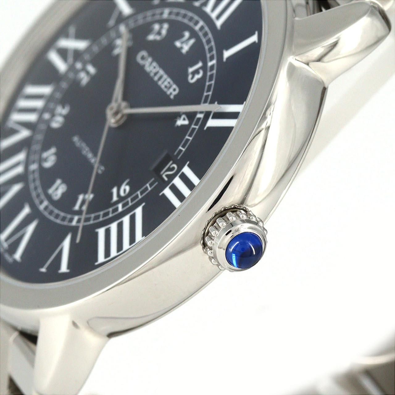 Cartier Cartier Cartier Ronde Solo XL Stainless Steel Mens Metal Automatic WSRN0023 DUTY FREE for USA Size ONE SIZE - 4 Thumbnail