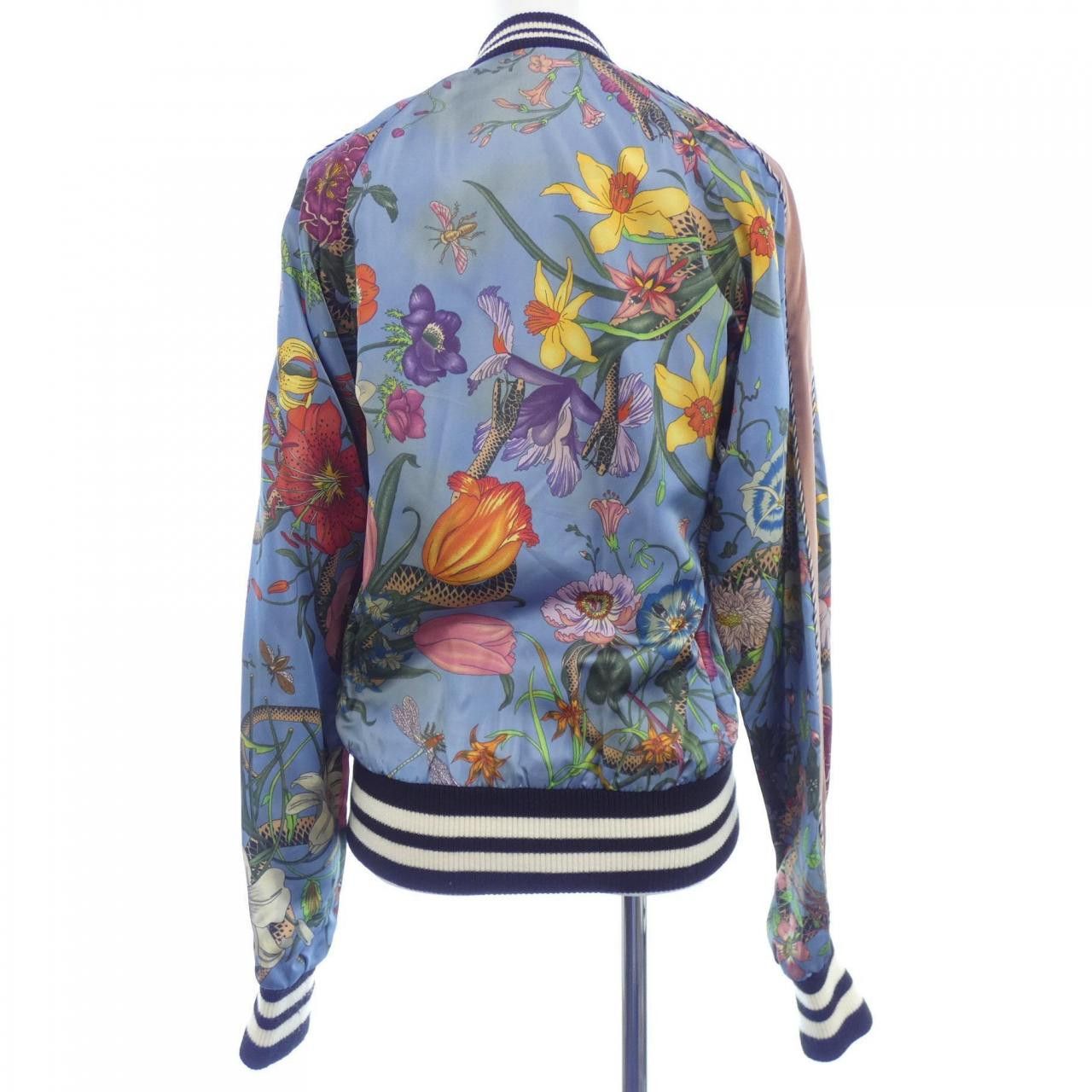 Gucci Gucci Gucci Floral Blouson Textile Outerwear 682428Z486M DUTY FREE for USA Size ONE SIZE - 2 Thumbnail