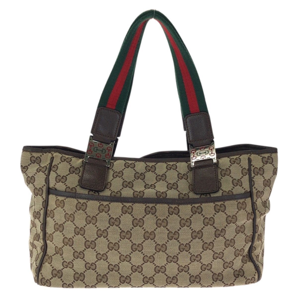 Gucci Gucci Gucci GG Canvas Tote Bag Textile Tote Bag 145810 DUTY FREE for USA Size ONE SIZE - 2 Thumbnail