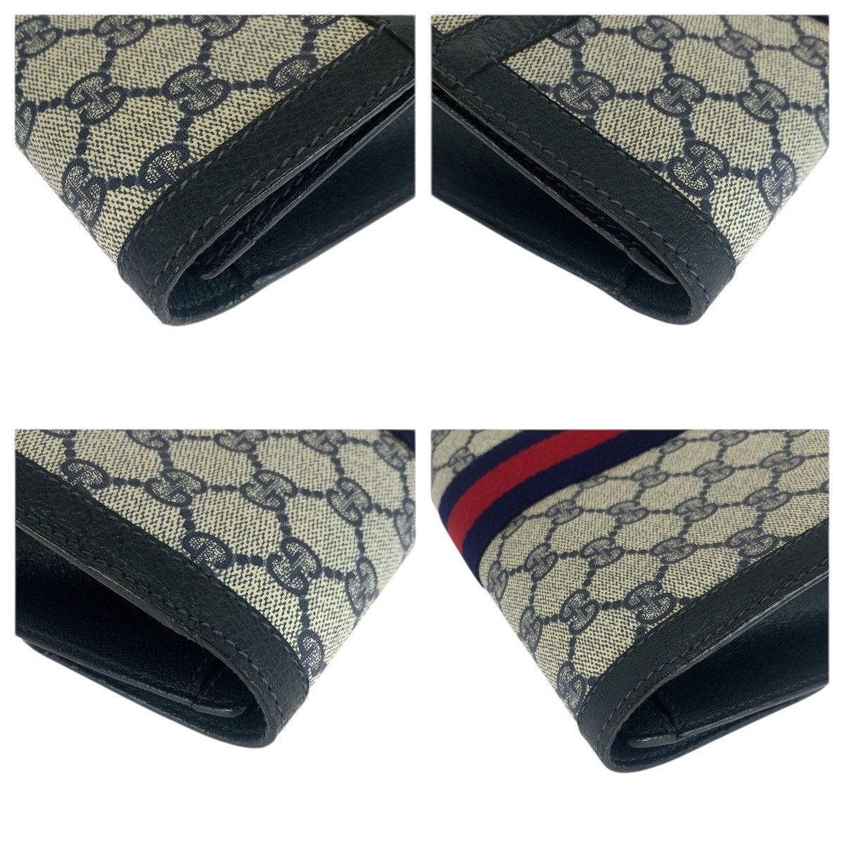 Gucci Gucci Gucci GG Supreme Canvas Leather Clutch Bag Textile Clutch Bag 670143087 DUTY FREE for USA Size ONE SIZE - 5 Thumbnail