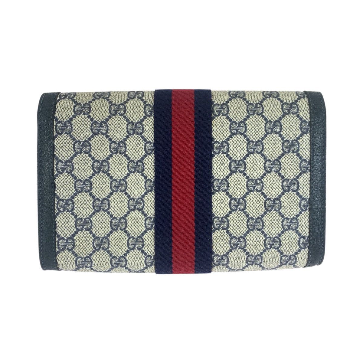 Gucci Gucci Gucci GG Supreme Canvas Leather Clutch Bag Textile Clutch Bag 670143087 DUTY FREE for USA Size ONE SIZE - 2 Thumbnail