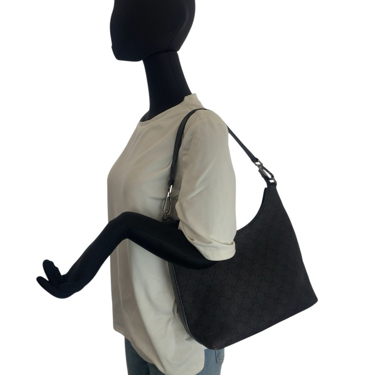 Gucci Gucci Gucci GG Canvas 2way Bag Leather Shoulder Bag 28335 DUTY FREE for USA Size ONE SIZE - 7 Thumbnail
