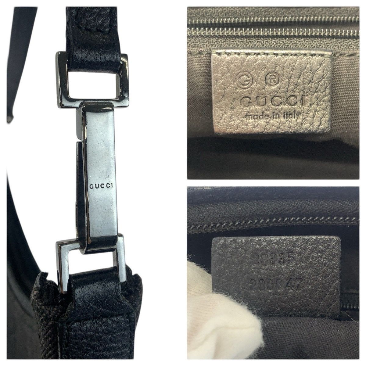Gucci Gucci Gucci GG Canvas 2way Bag Leather Shoulder Bag 28335 DUTY FREE for USA Size ONE SIZE - 4 Thumbnail
